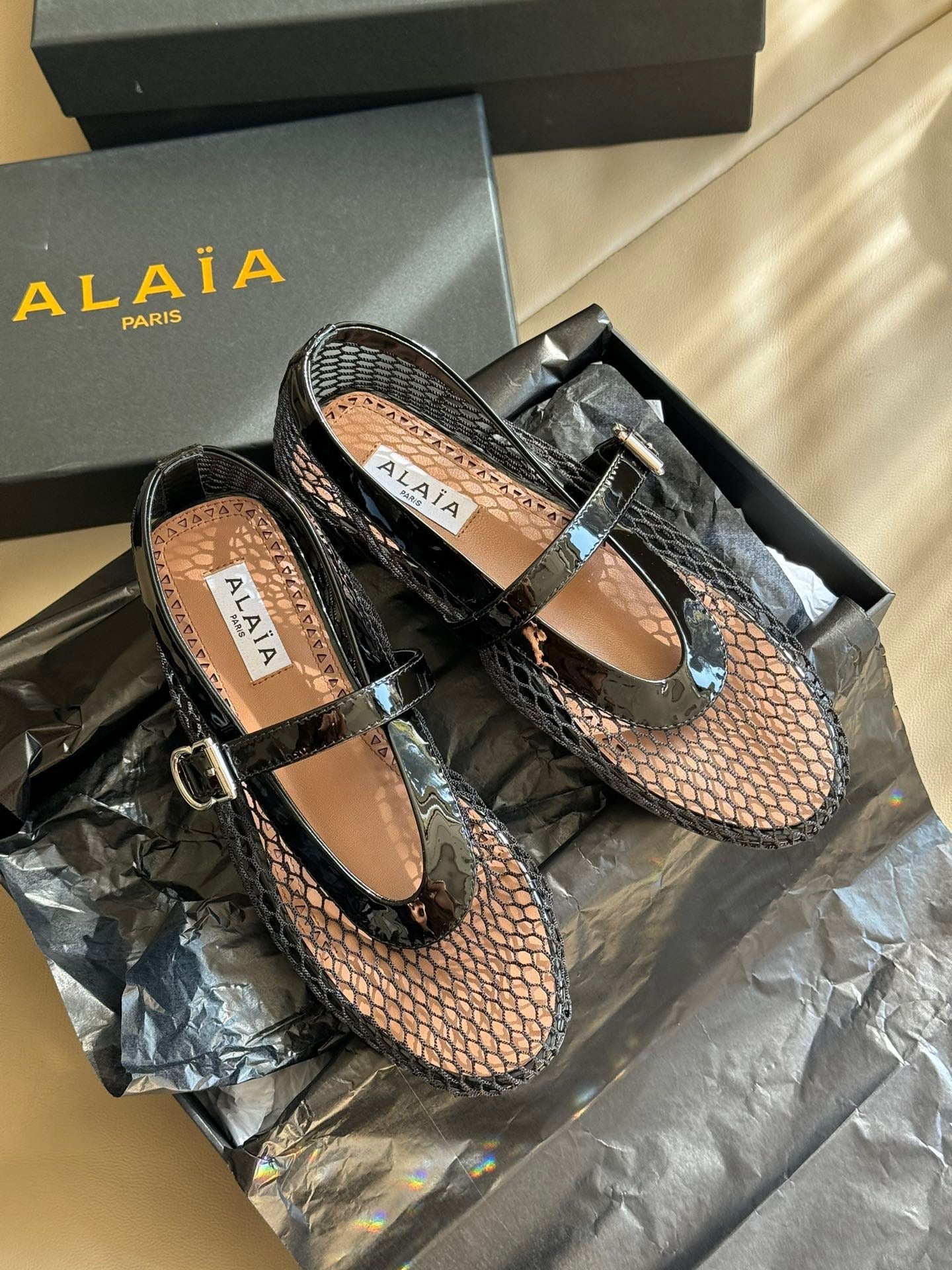 ALAIA BALLET FLATS