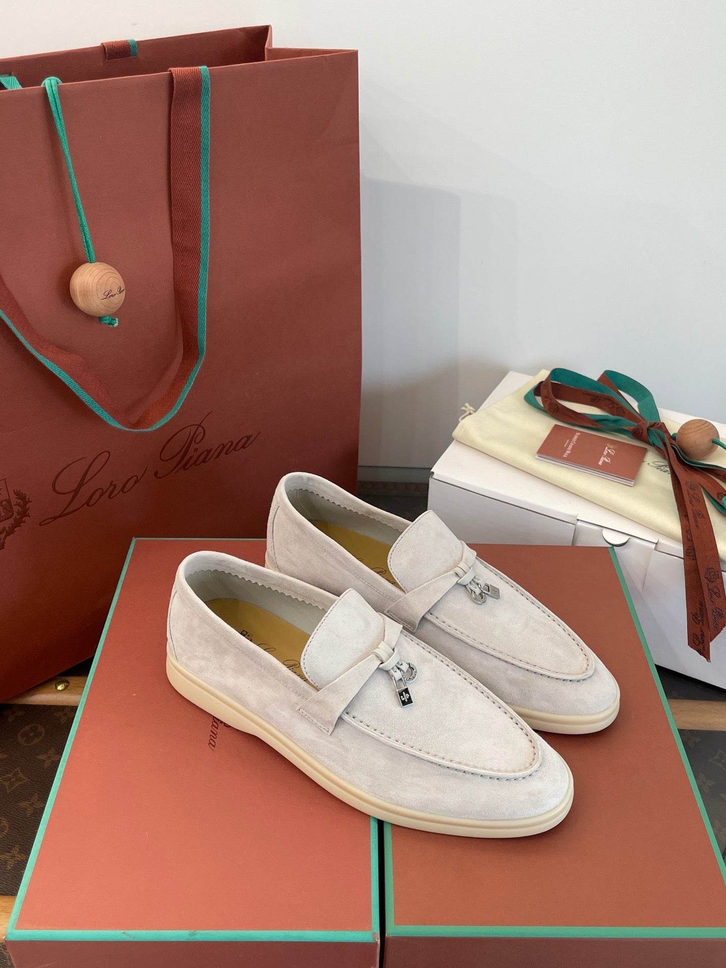 LORO P SUMMER CHARMS LOAFERS