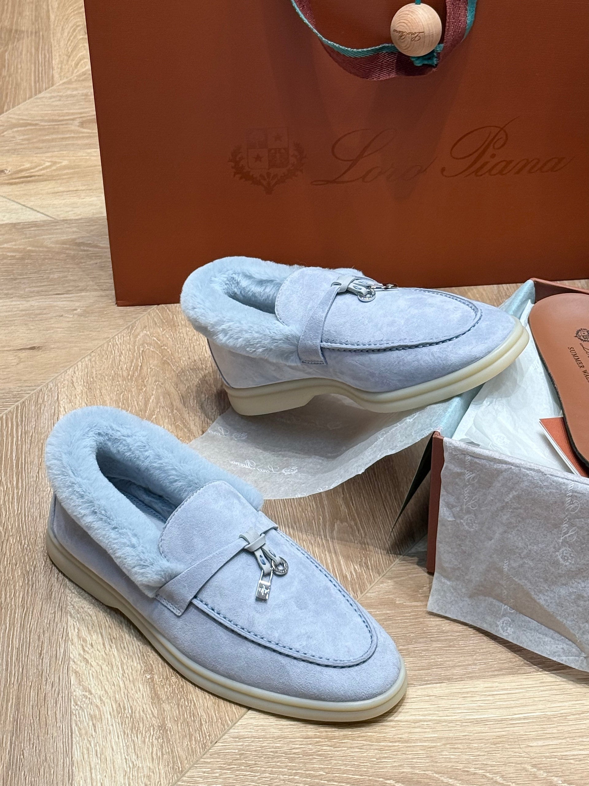 LORO P SUMMER CHARMS LOAFERS