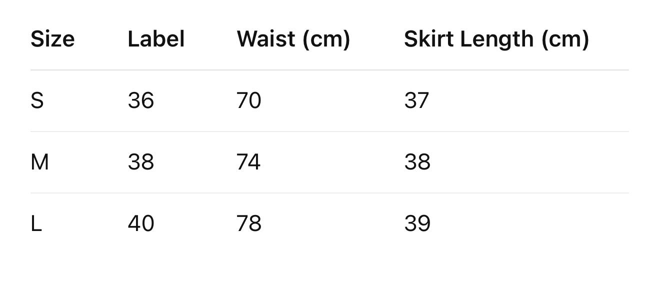 PD SKIRT