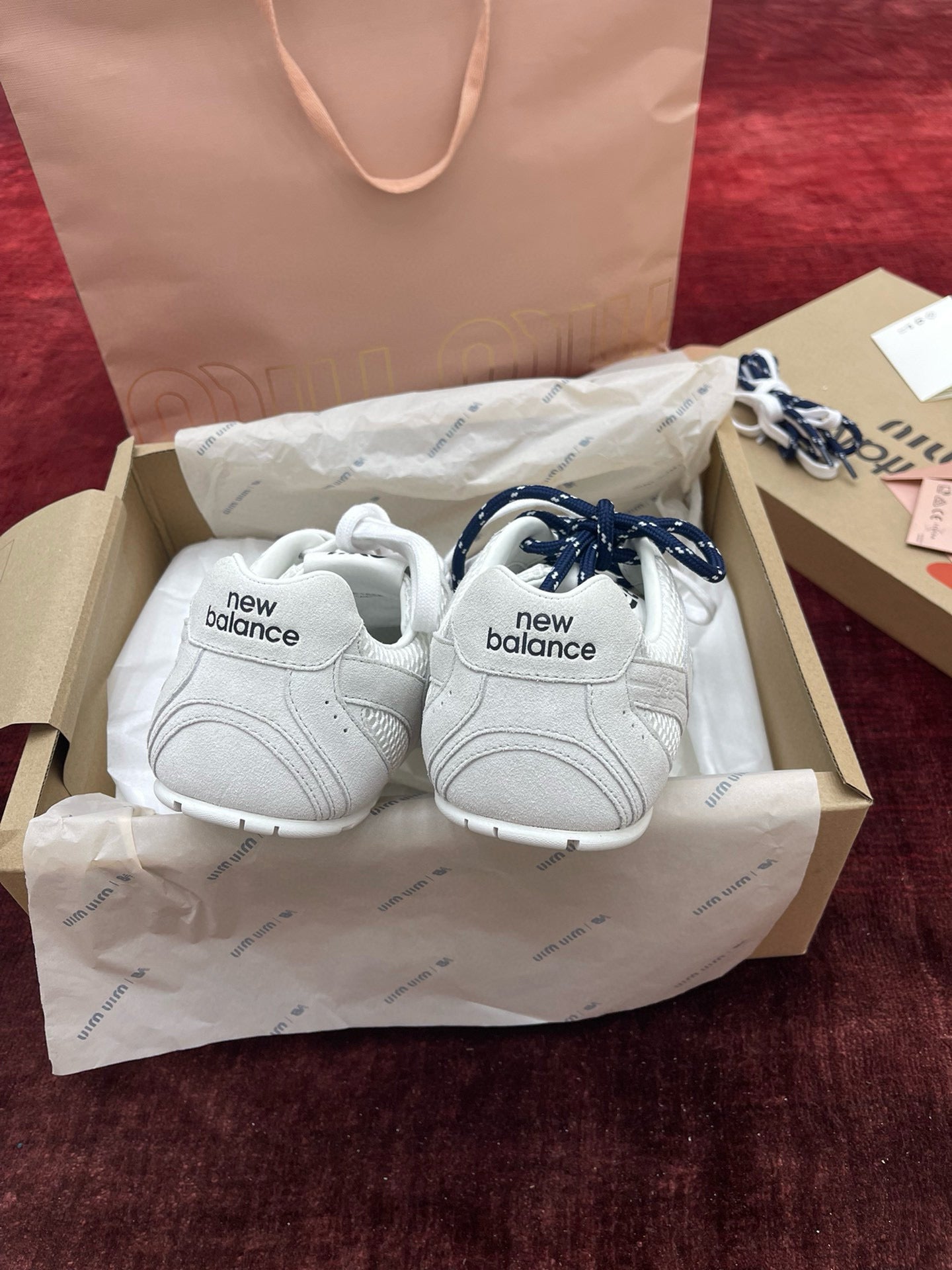 MIU M x NEW BALANCE TRAINERS