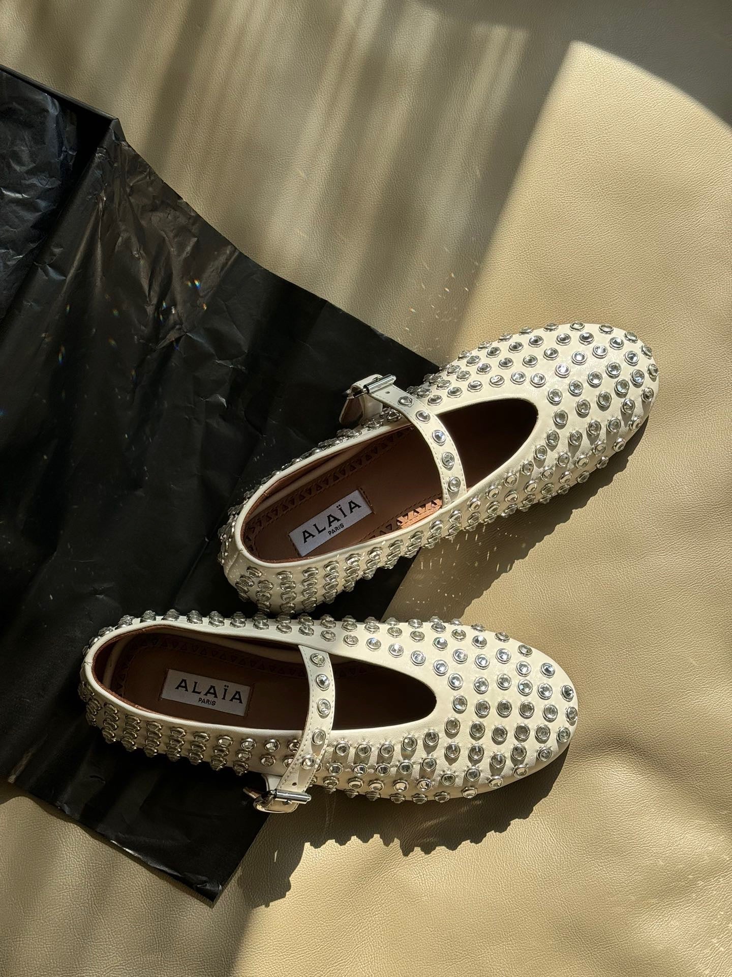 ALAIA BALLET FLATS