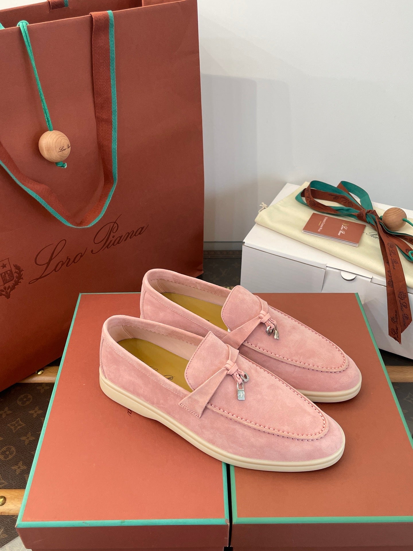LORO P SUMMER CHARMS LOAFERS