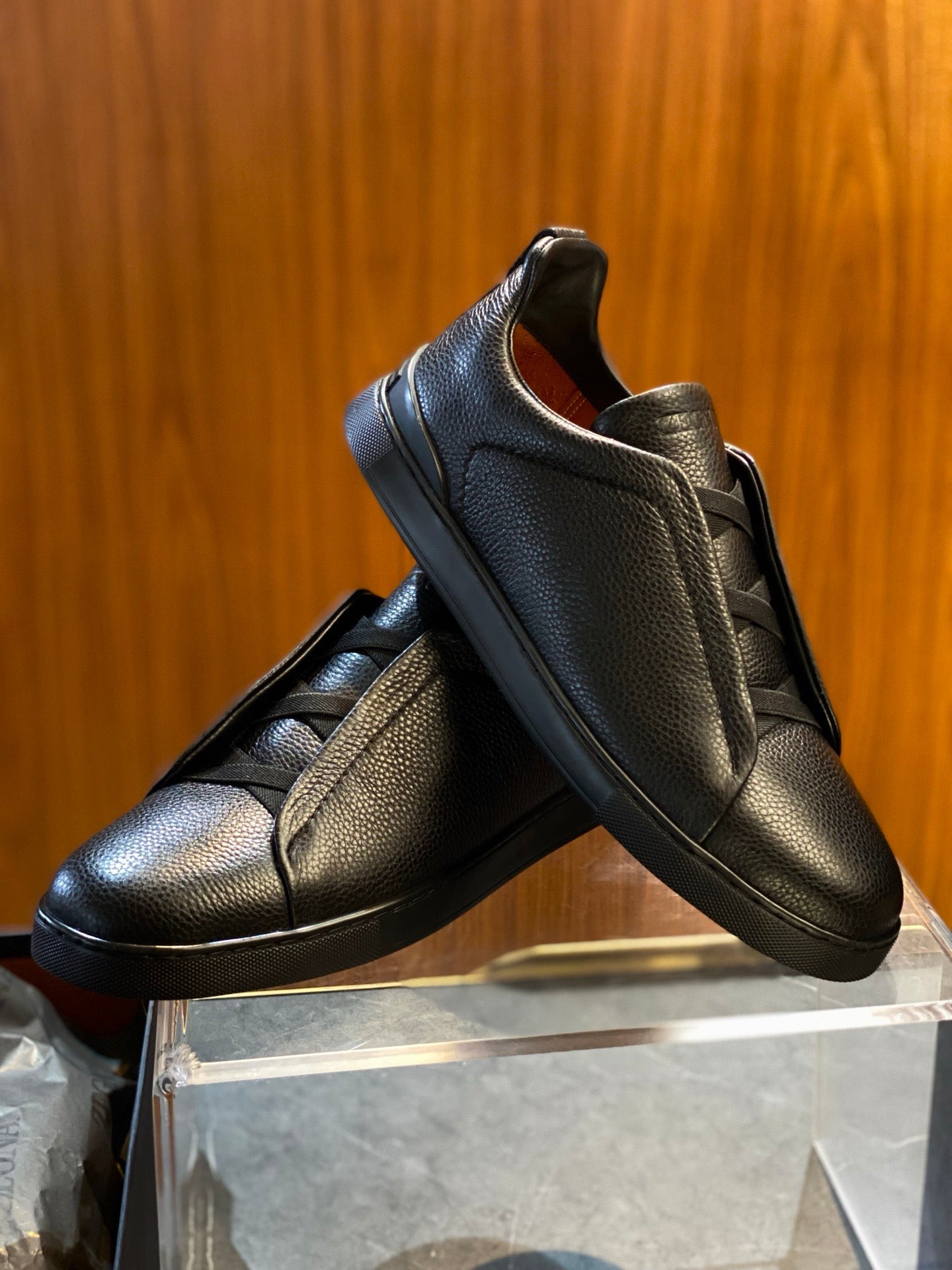 ZEGN TRIPLE STITCH SNEAKER