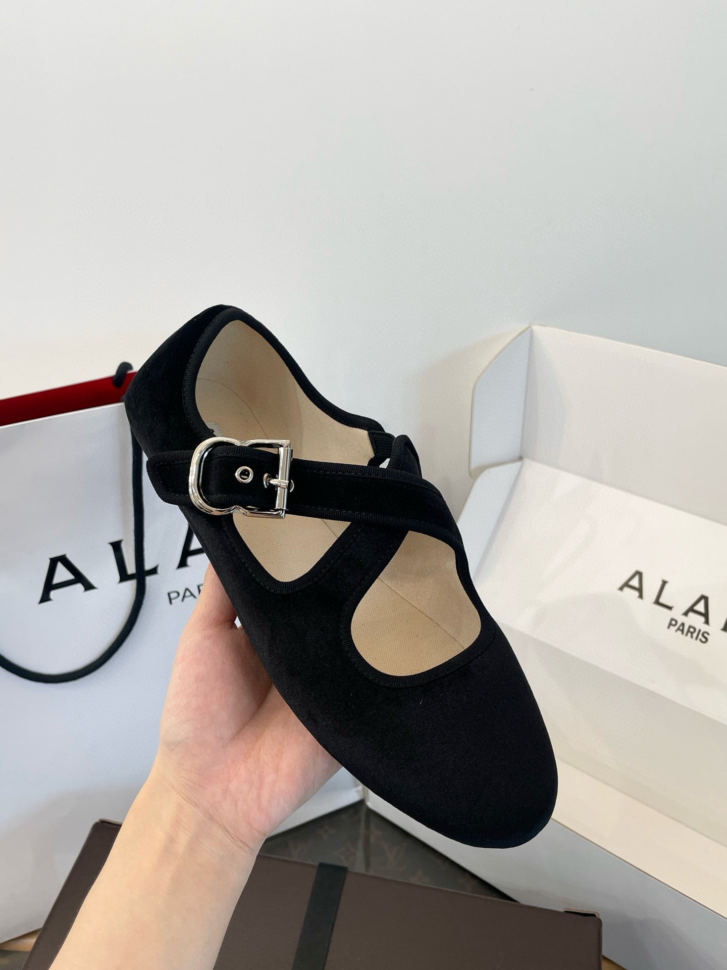 ALAIA BALLET FLATS