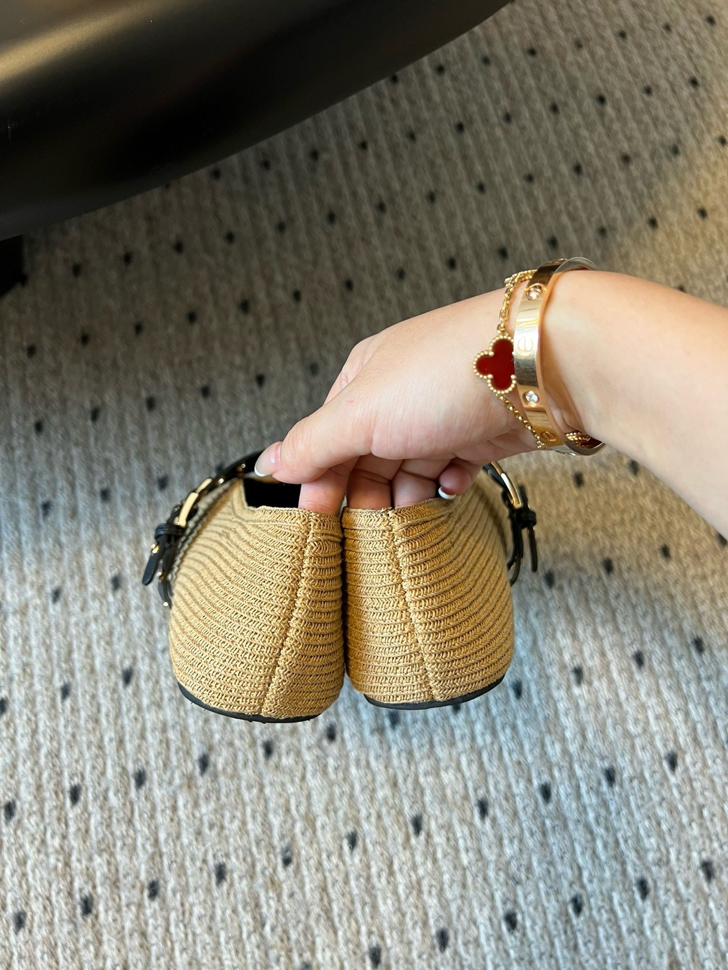 ALAIA BALLET FLATS