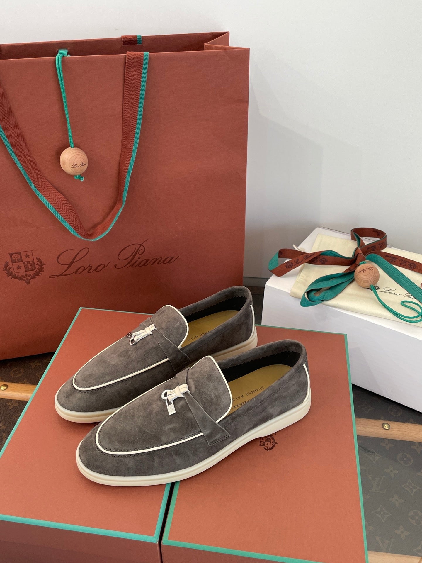 LORO P SUMMER CHARMS LOAFERS