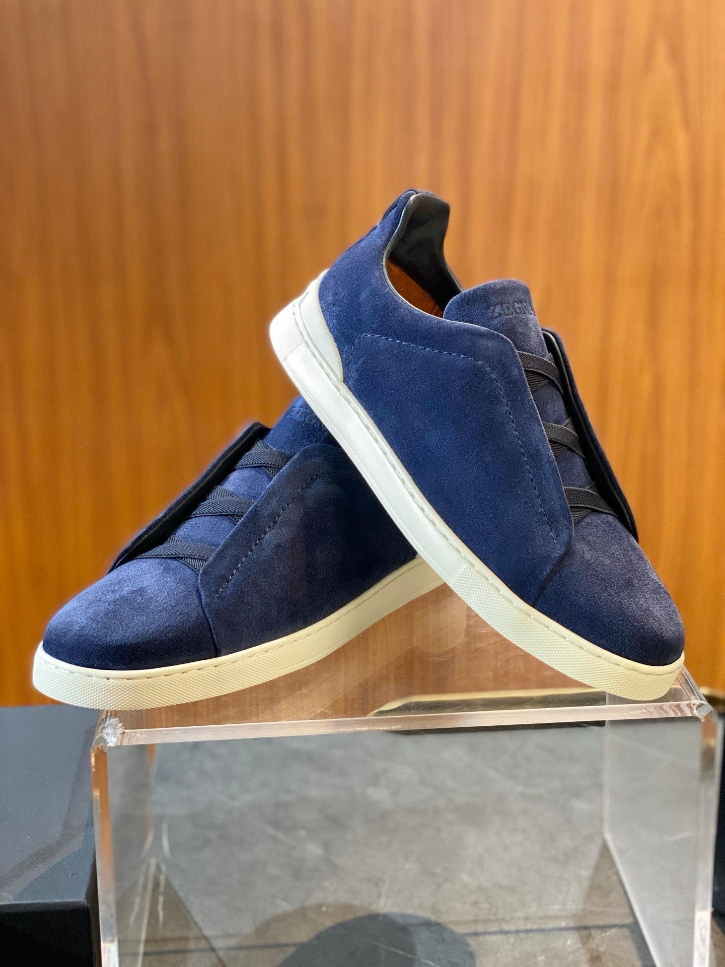 ZEGN TRIPLE STITCH SNEAKER