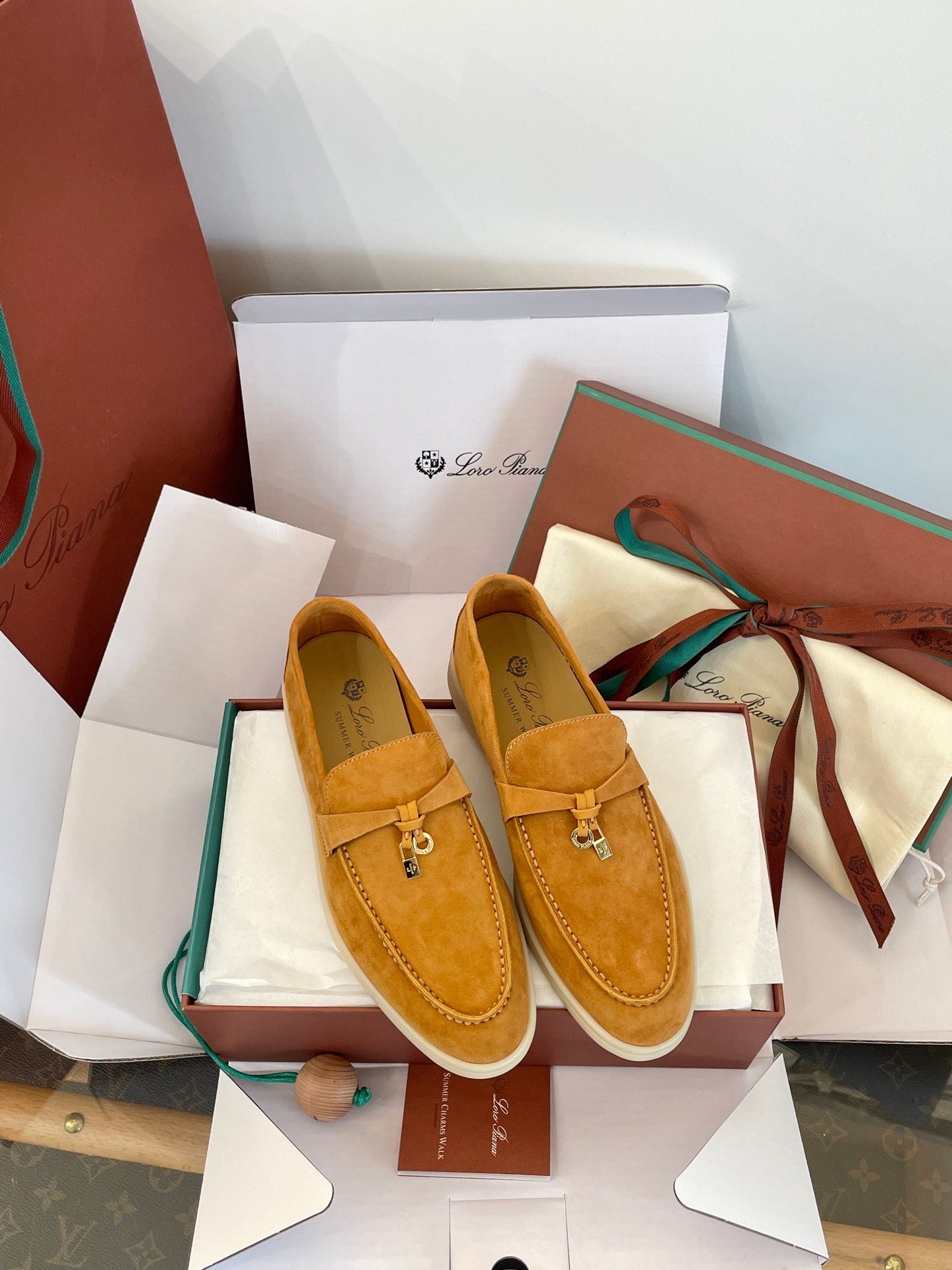 LORO P SUMMER CHARMS LOAFERS
