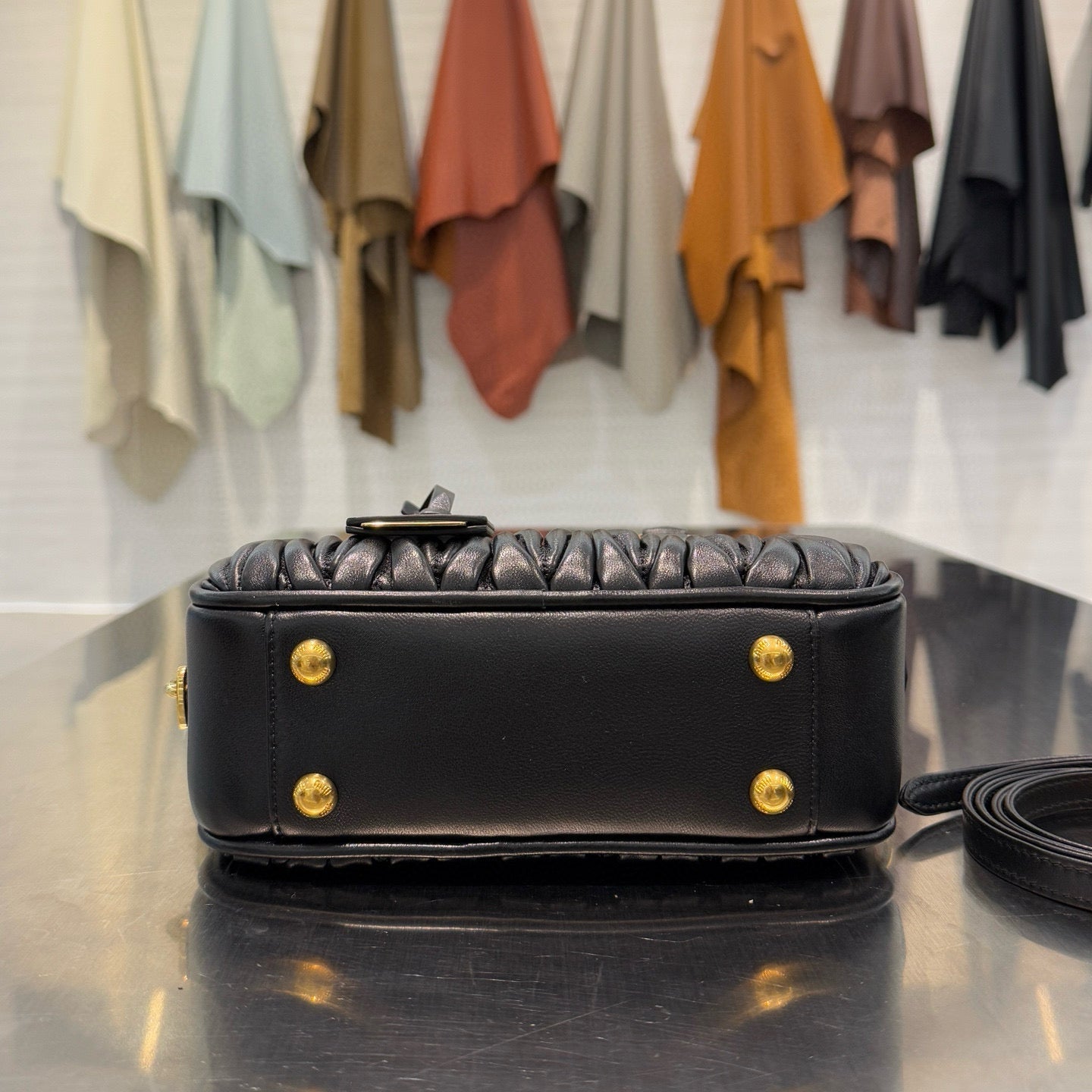 MIU M ARCADIE MATELASSE BAG