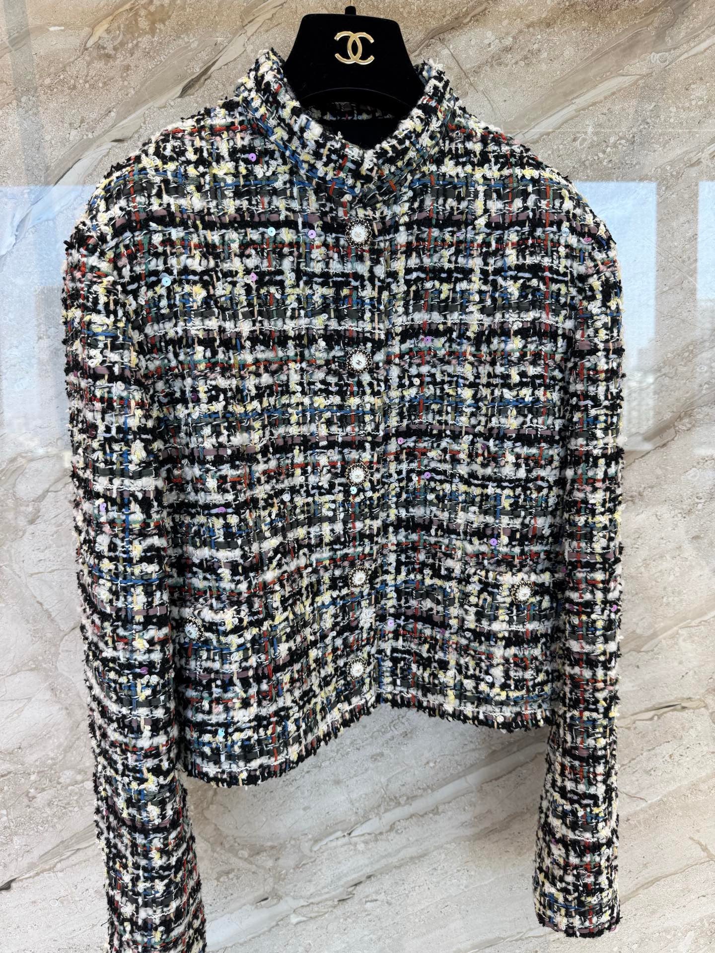 CC TWEED BLAZER