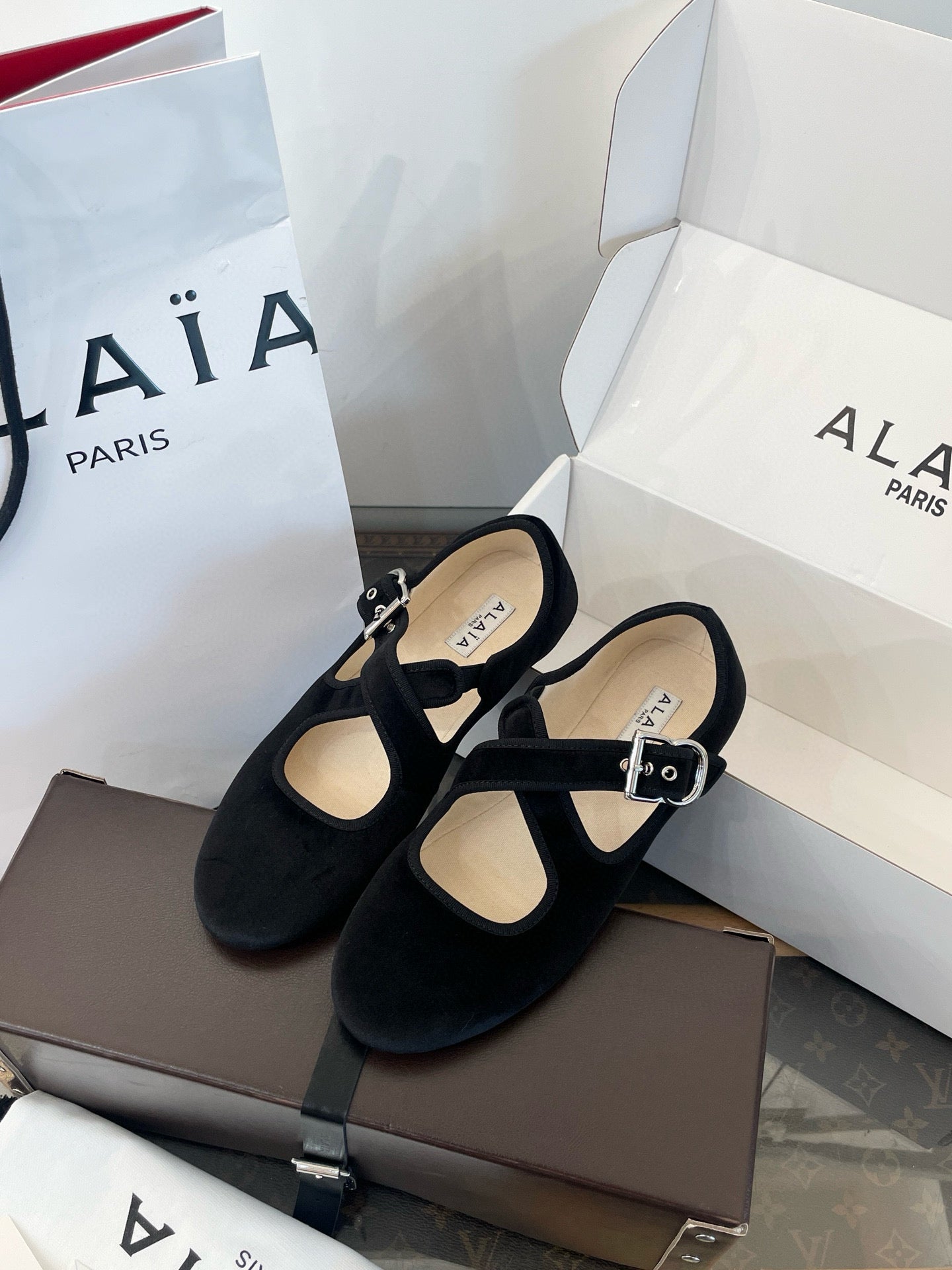 ALAIA BALLET FLATS