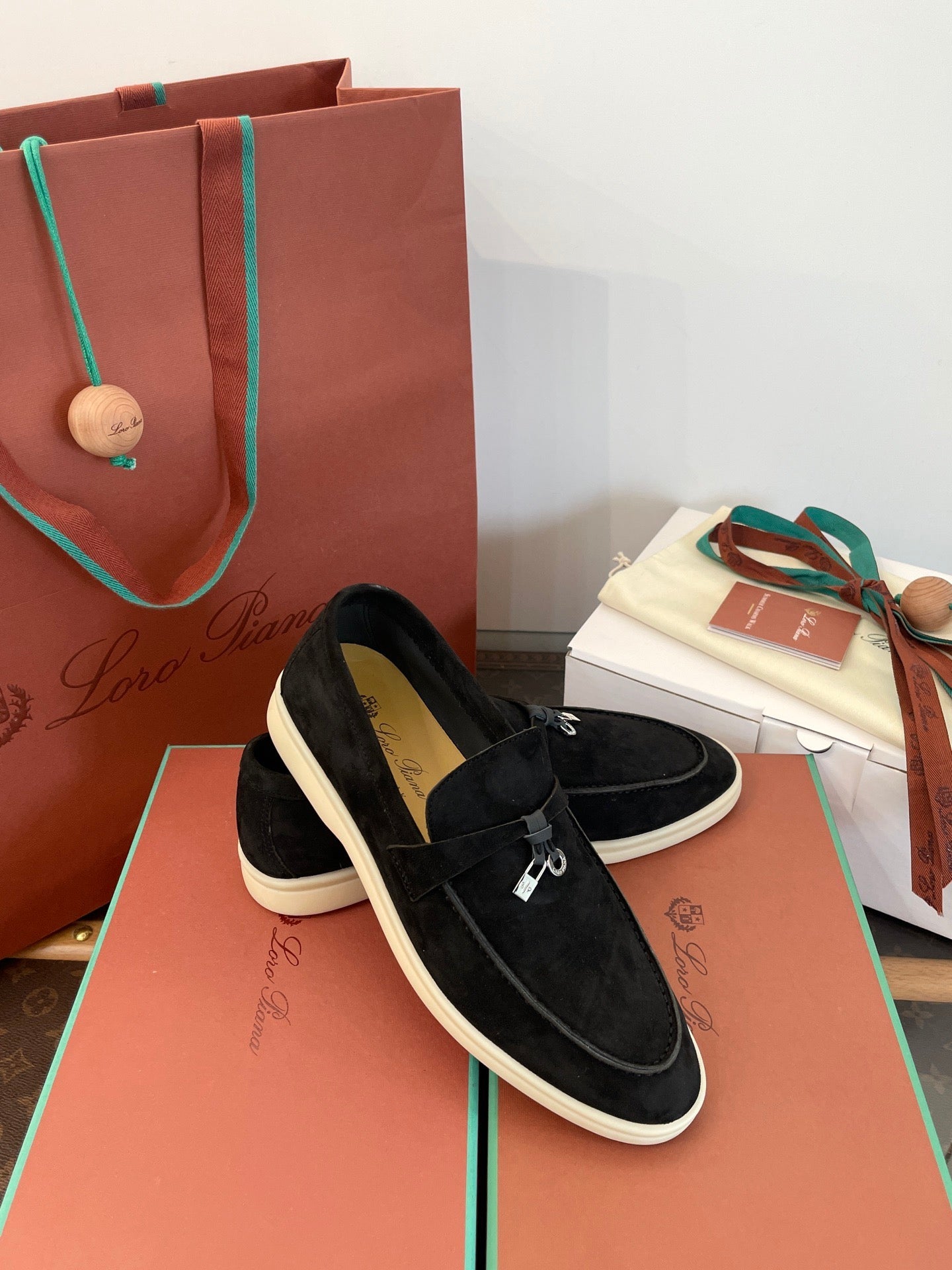 LORO P SUMMER CHARMS LOAFERS