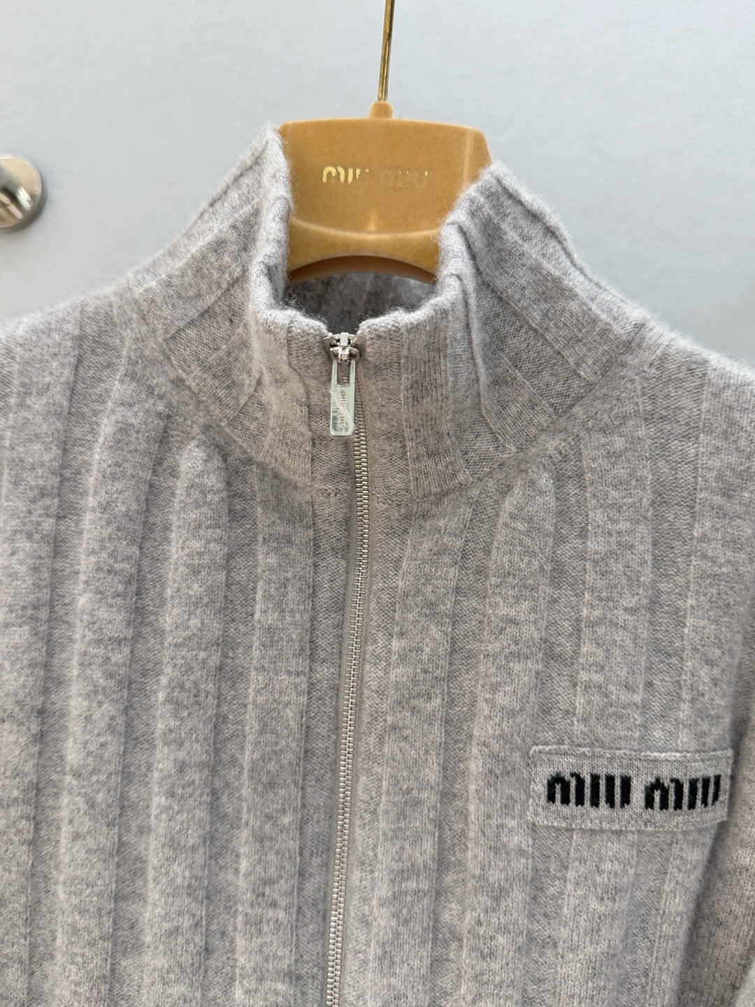 MIU M CROPPED JUMPER