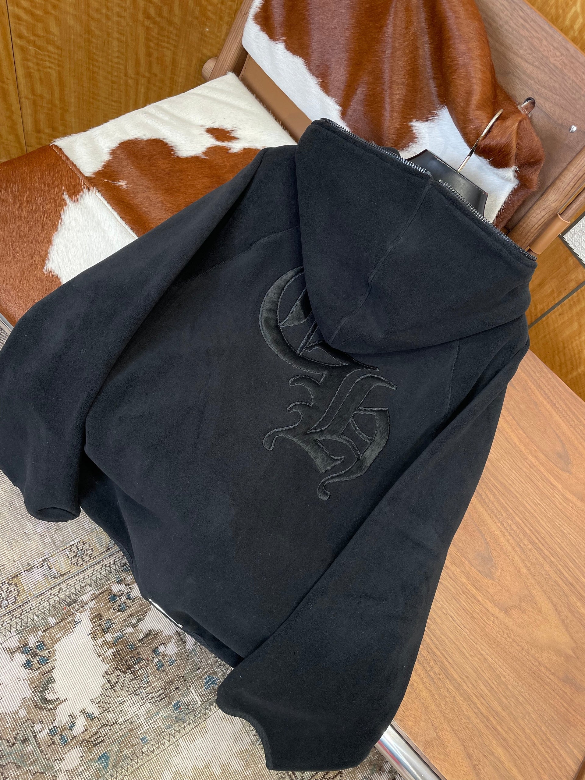CHROME H HOODED JACKET