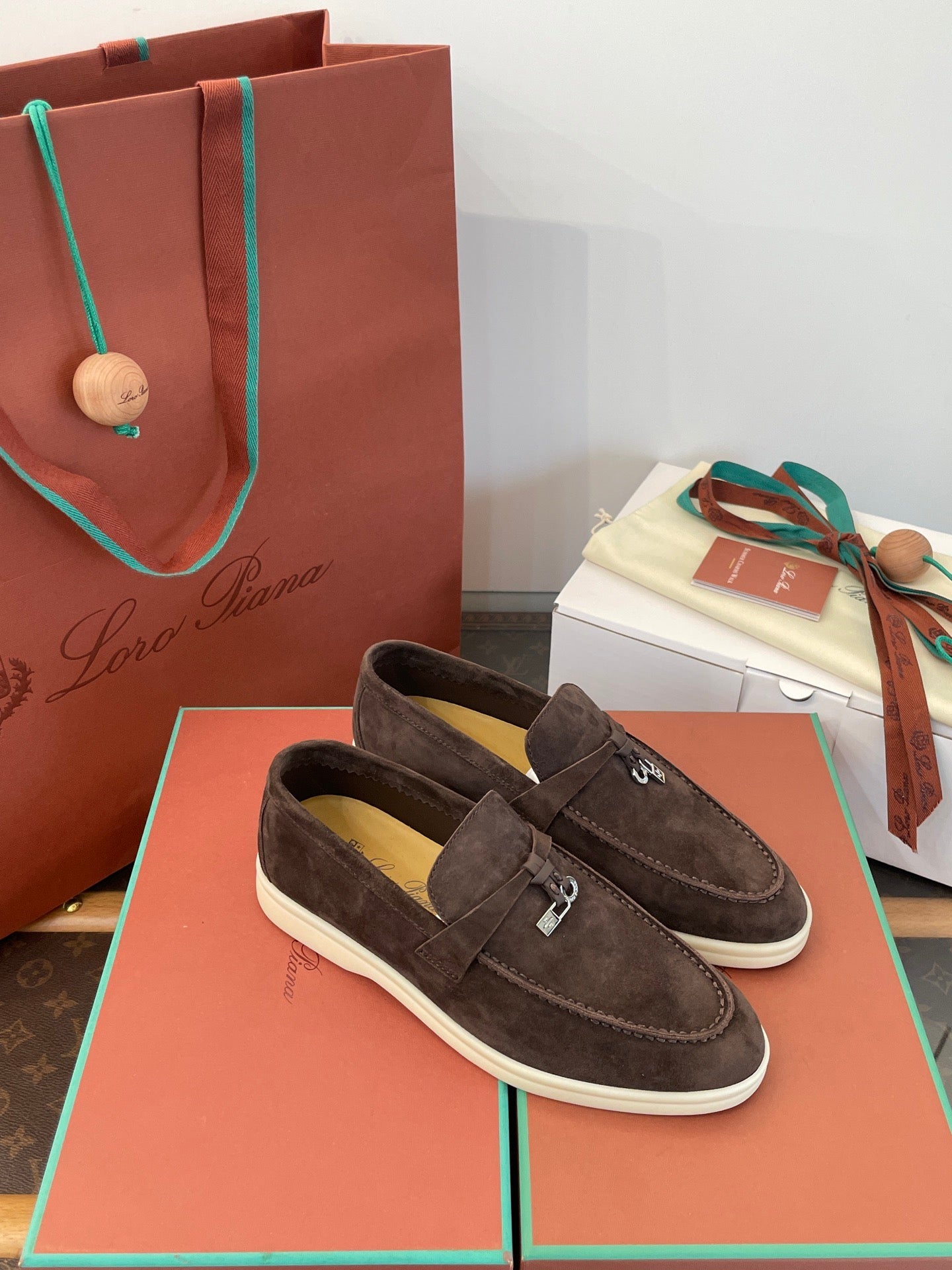LORO P SUMMER CHARMS LOAFERS