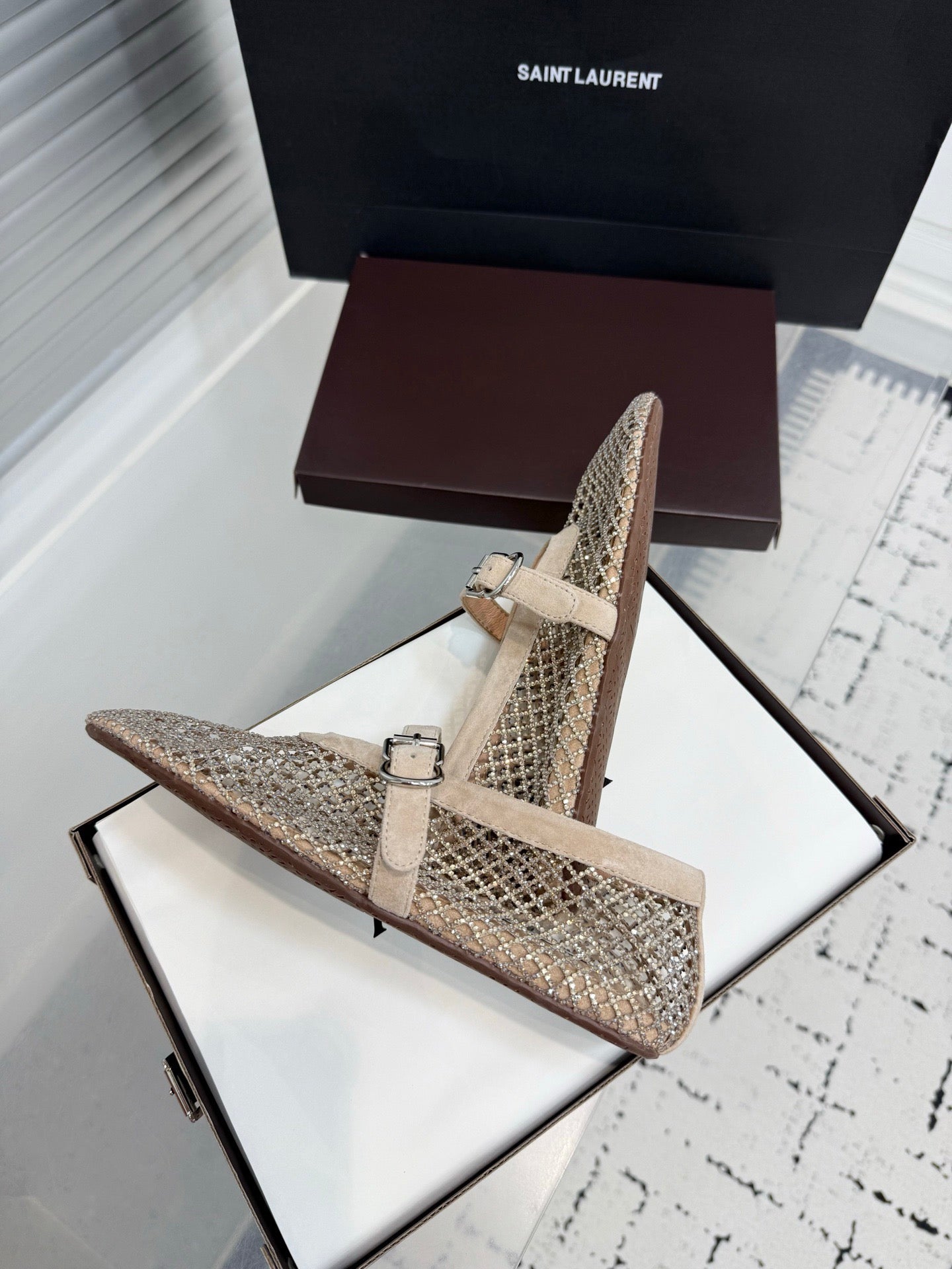 ALAIA BALLET FLATS