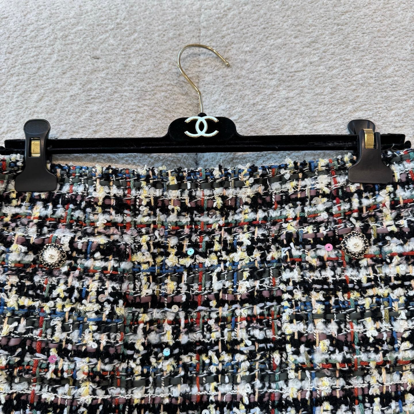 CC TWEED SKIRT