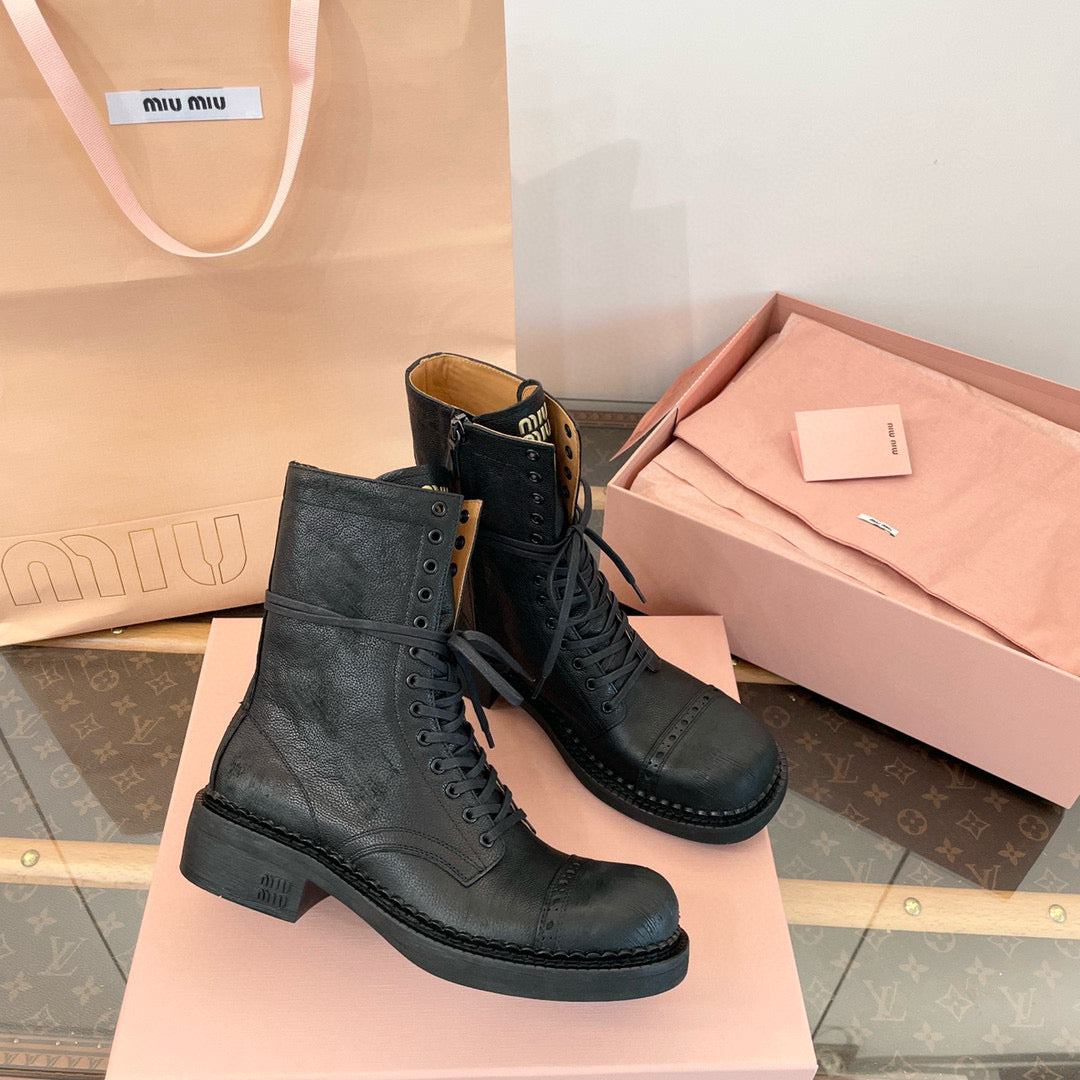 MIU M BOOTS
