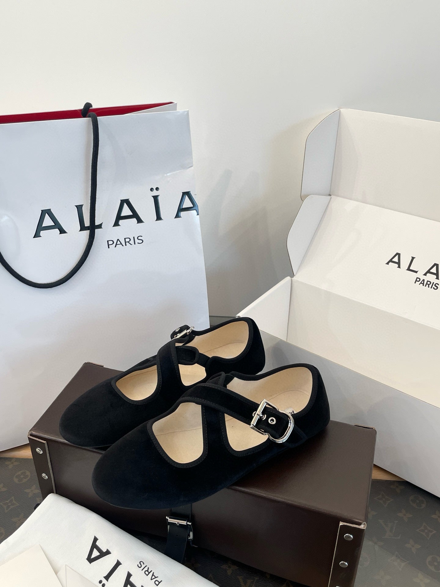 ALAIA BALLET FLATS