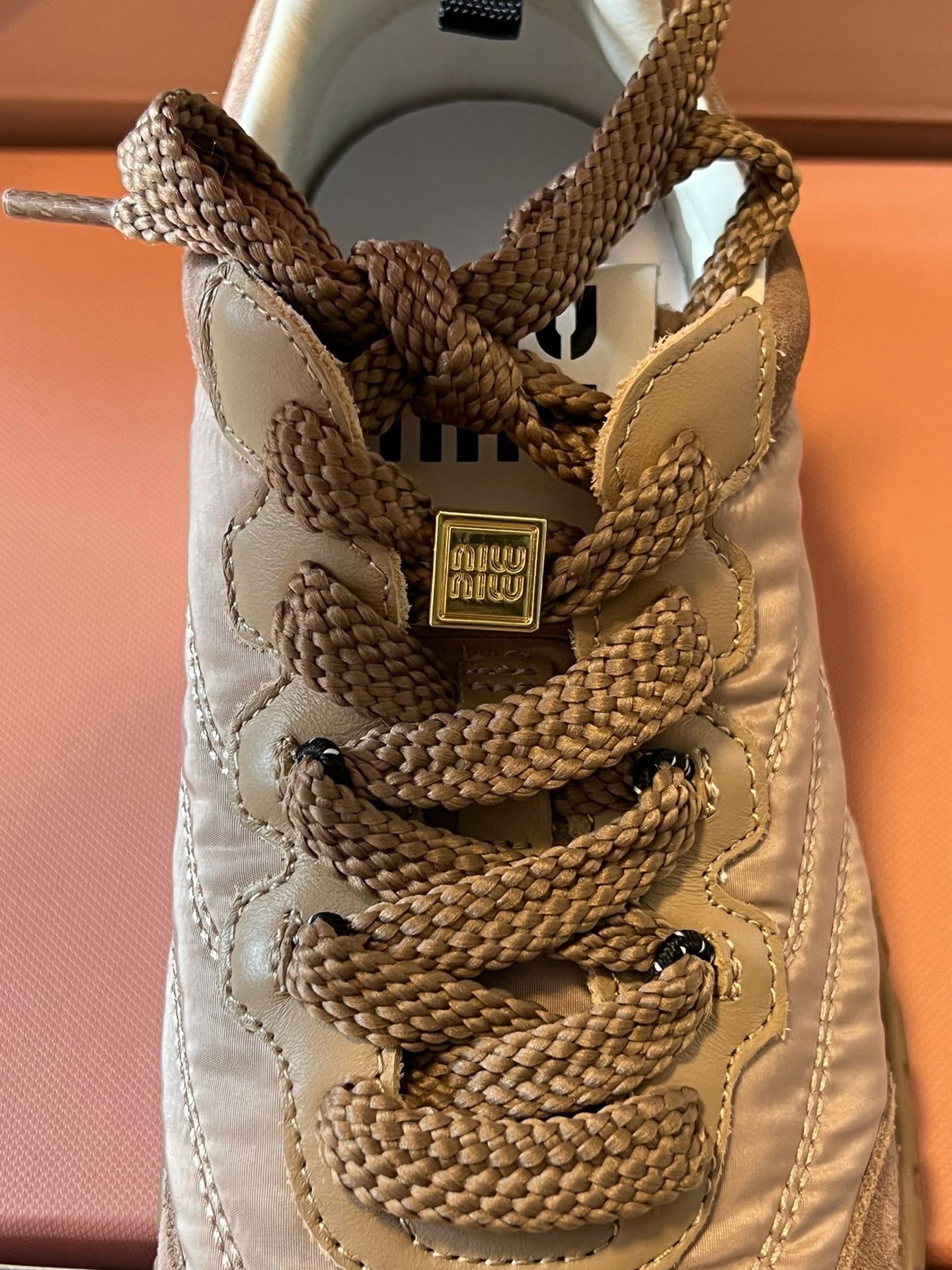 MIU M TYRE SNEAKERS