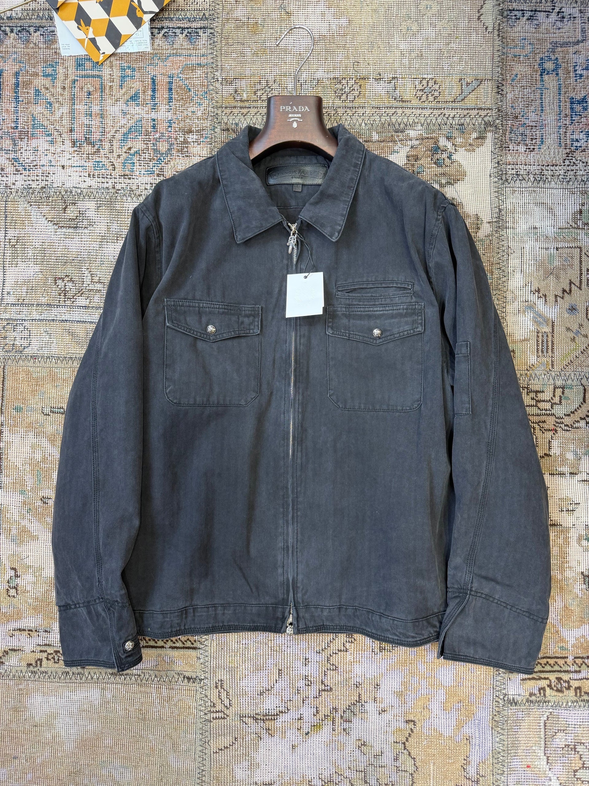 CHROME H DENIM JACKET