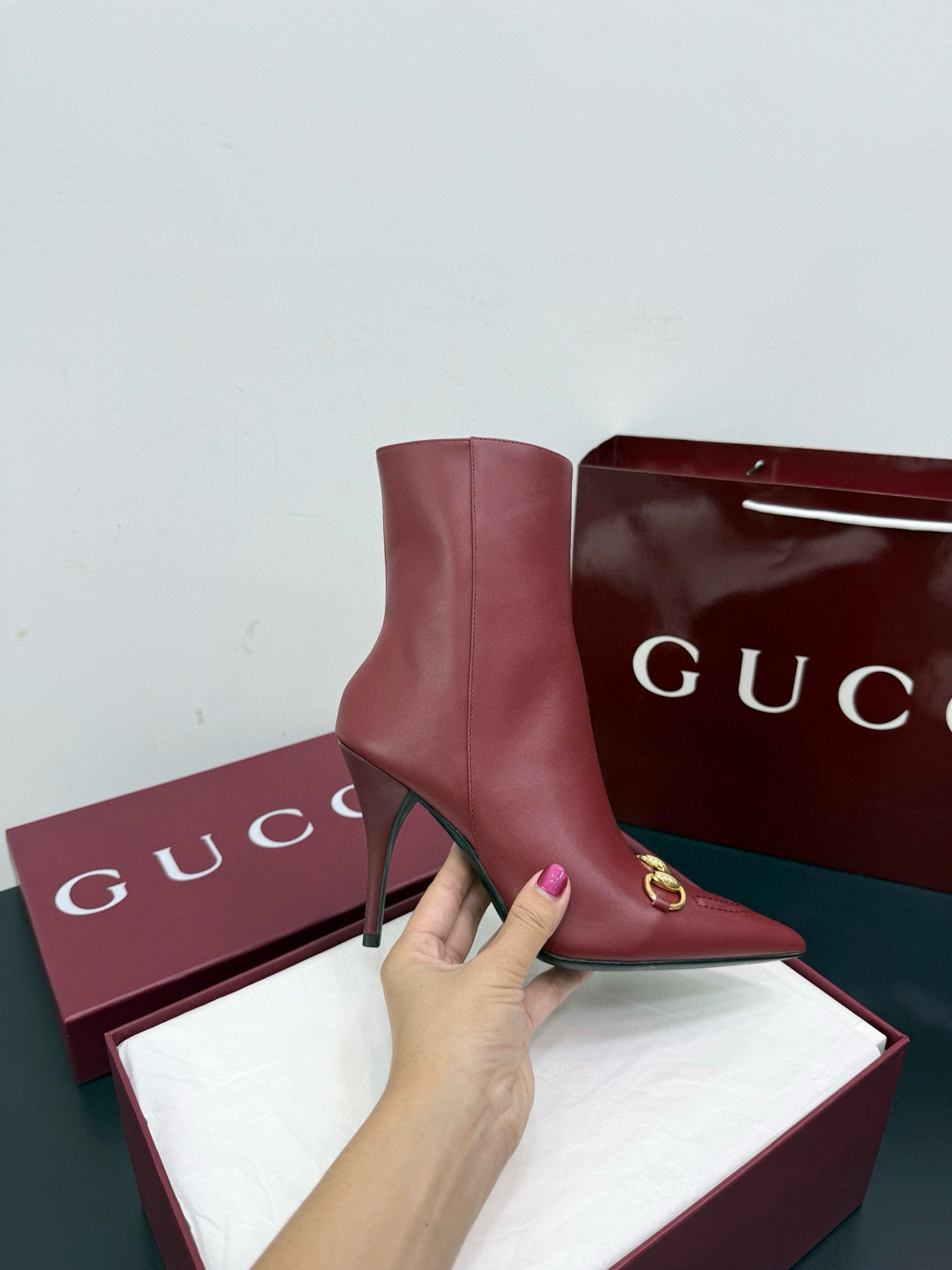GG HEELED BOOTS