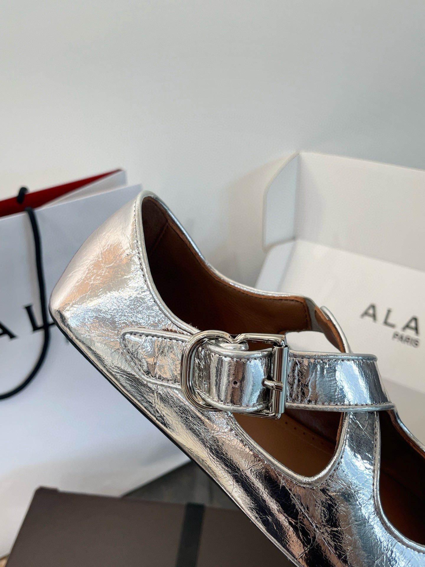 ALAIA BALLET FLATS