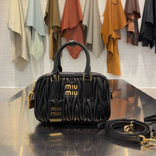 MIU M ARCADIE MATELASSE BAG