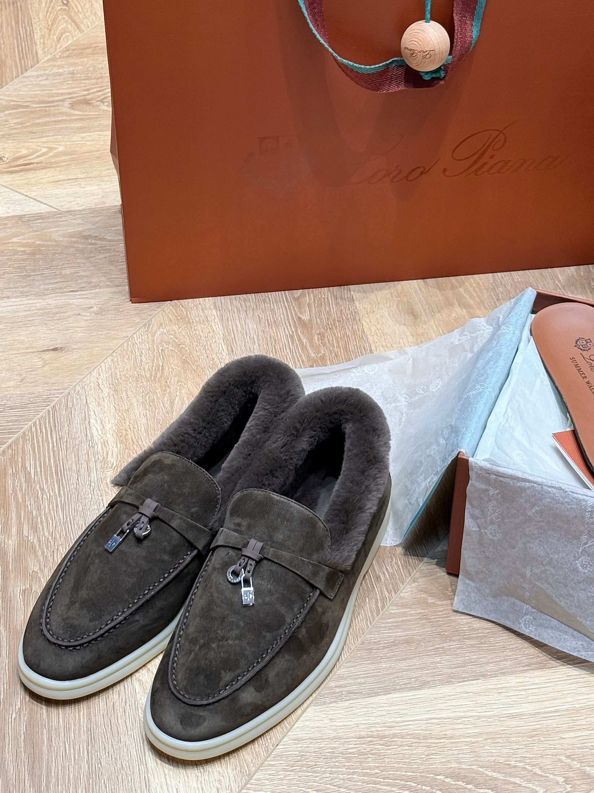 LORO P SUMMER CHARMS LOAFERS