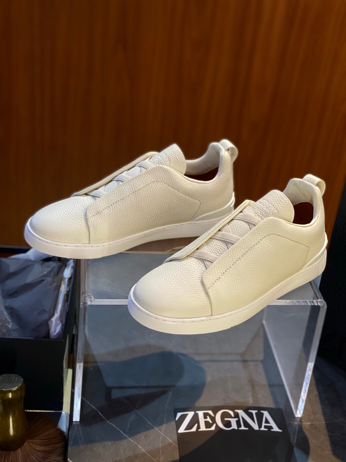 ZEGN TRIPLE STITCH SNEAKER
