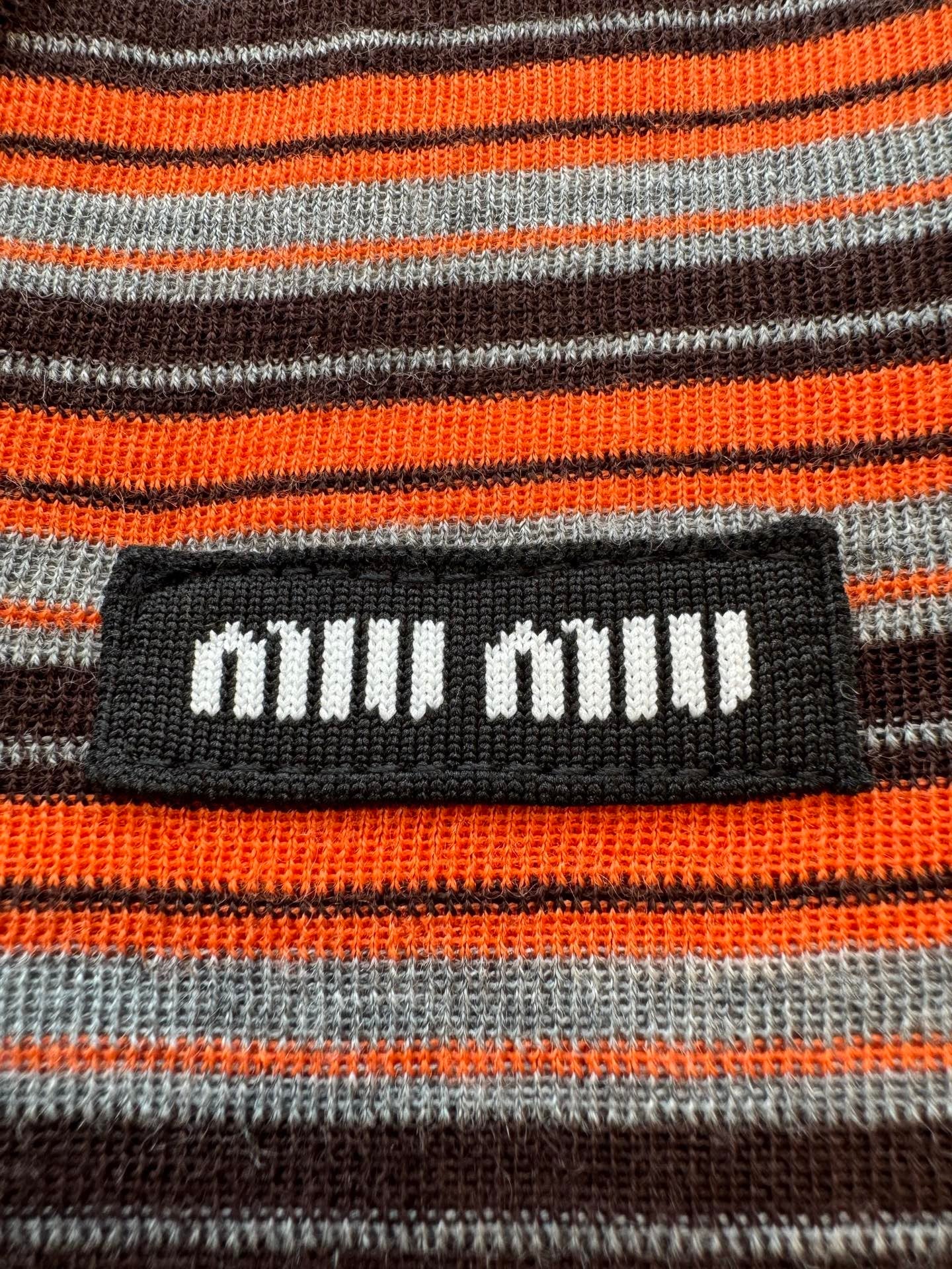 MIU M KNITTED VEST