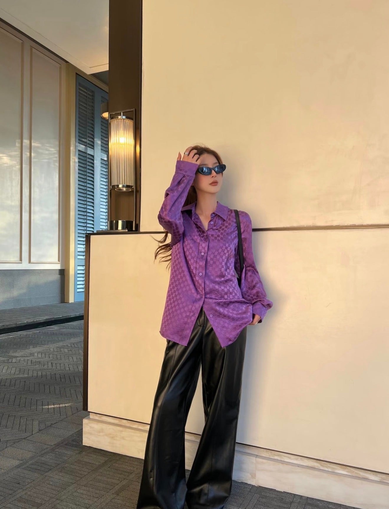 GG SILK SHIRT