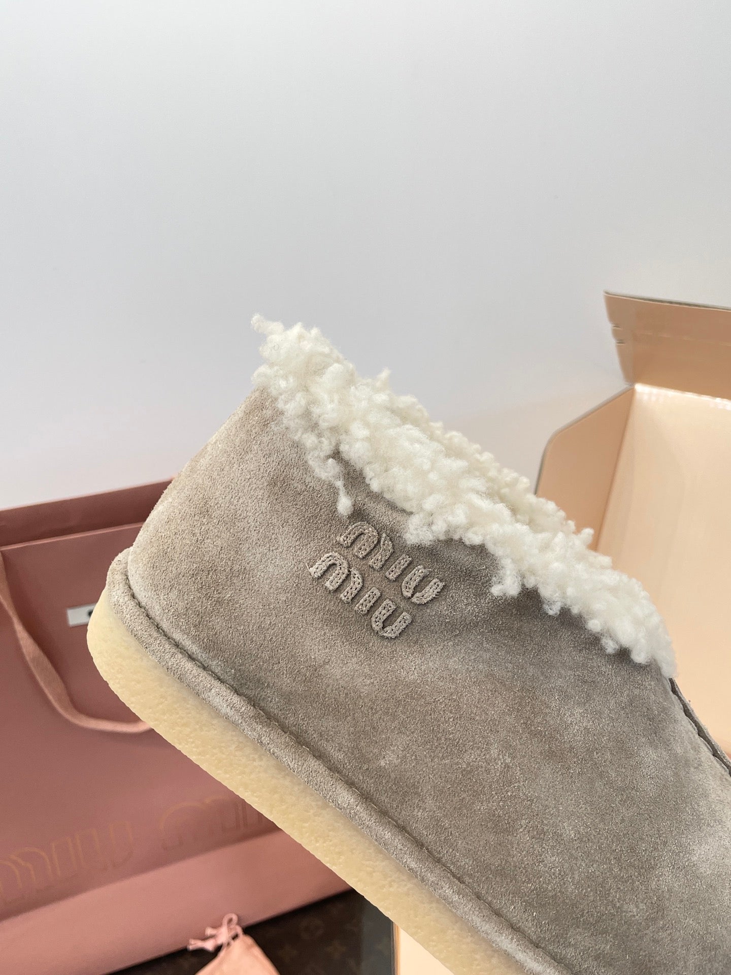 MIU M BOOTS