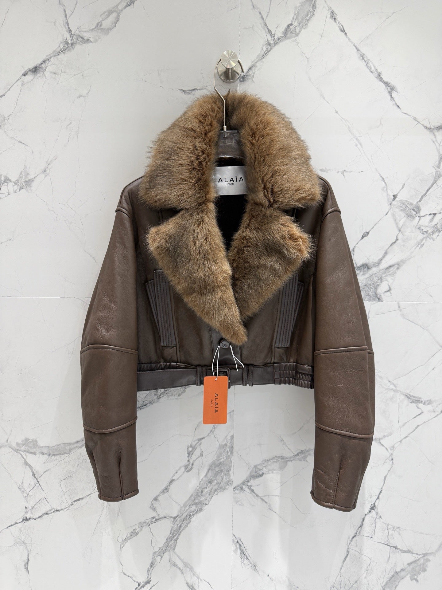 ALAIA LEATHER JACKET