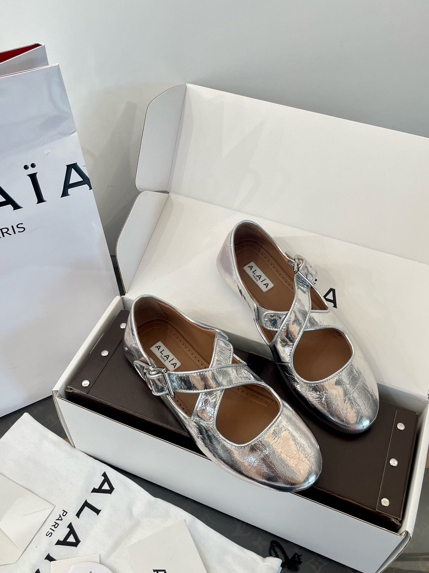 ALAIA BALLET FLATS