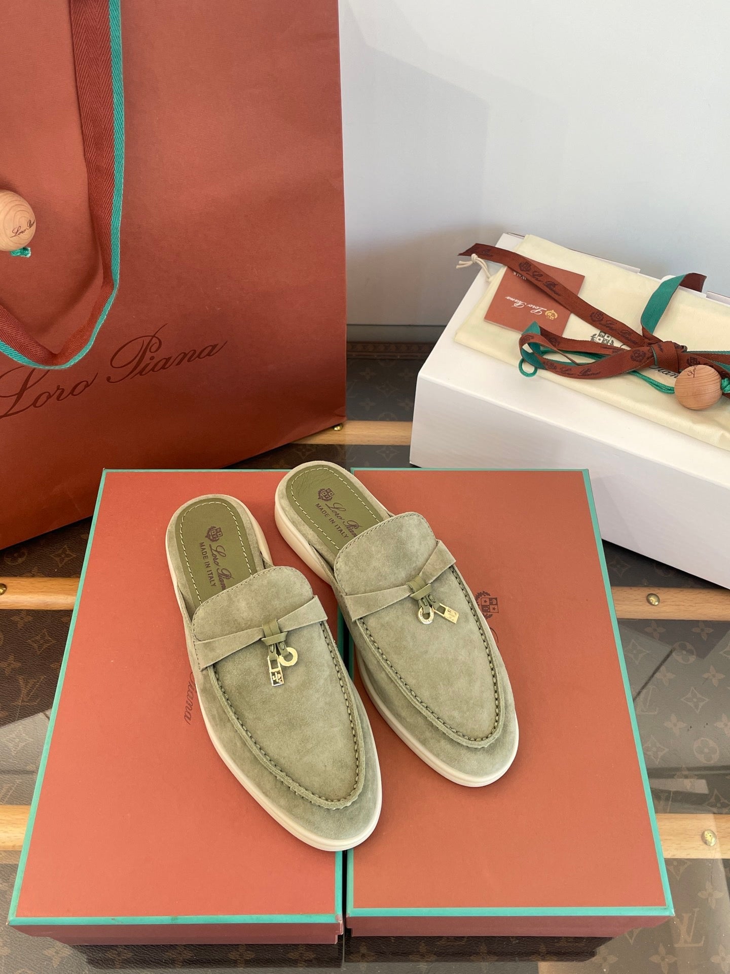 LORO P SUMMER CHARMS LOAFERS