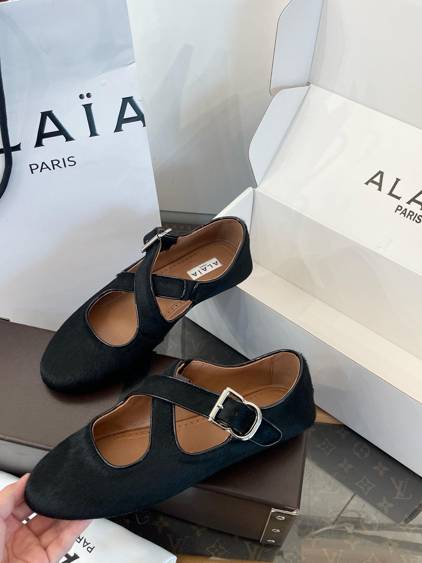 ALAIA BALLET FLATS