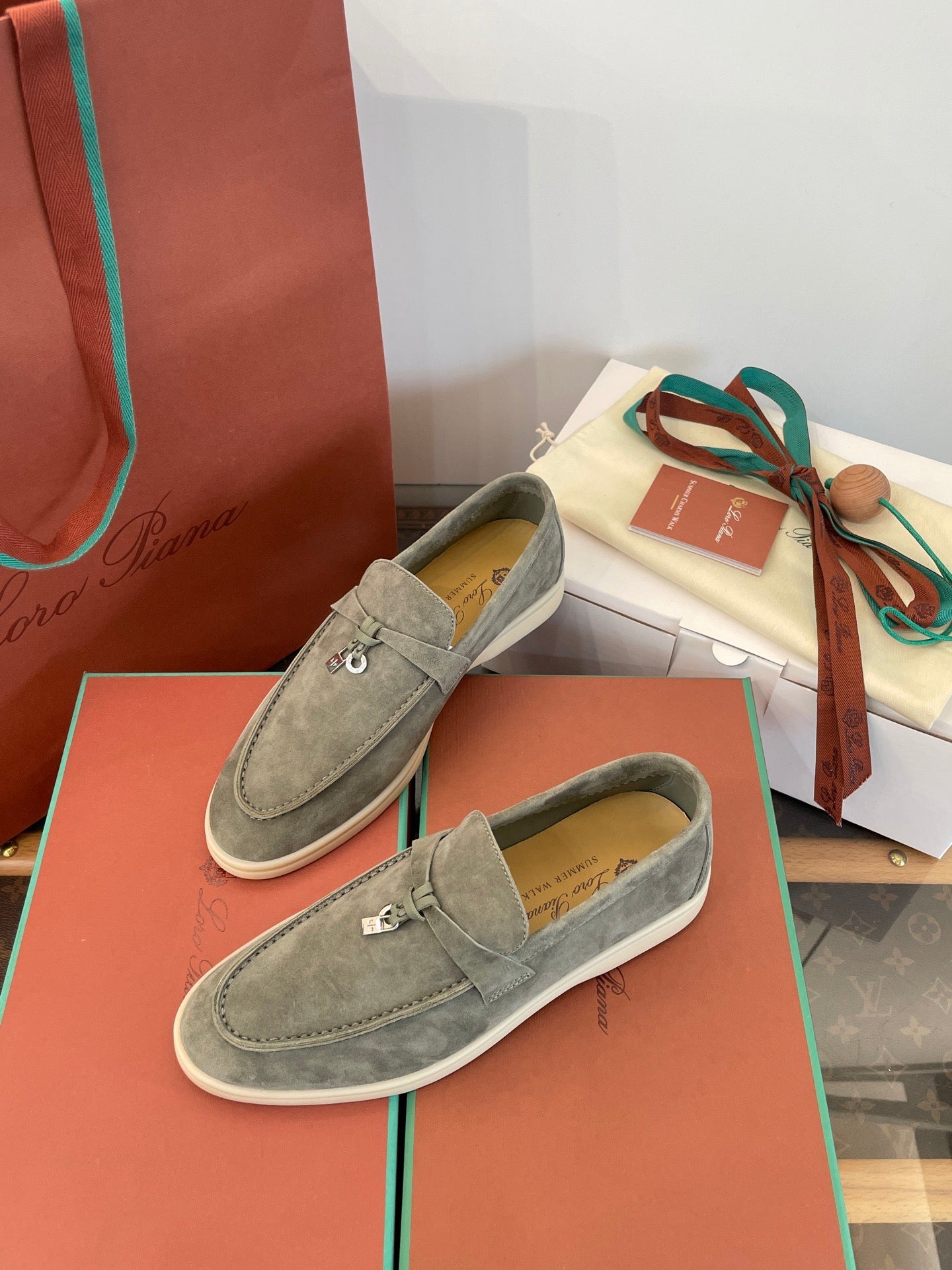 LORO P SUMMER CHARMS LOAFERS