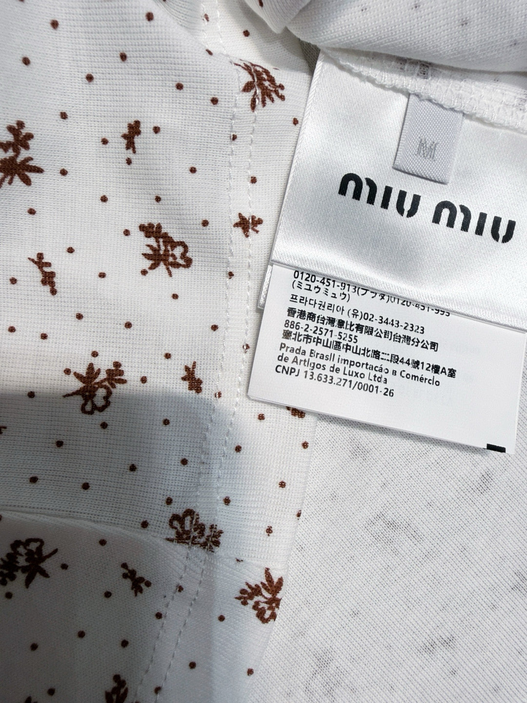 MIU M T-SHIRT