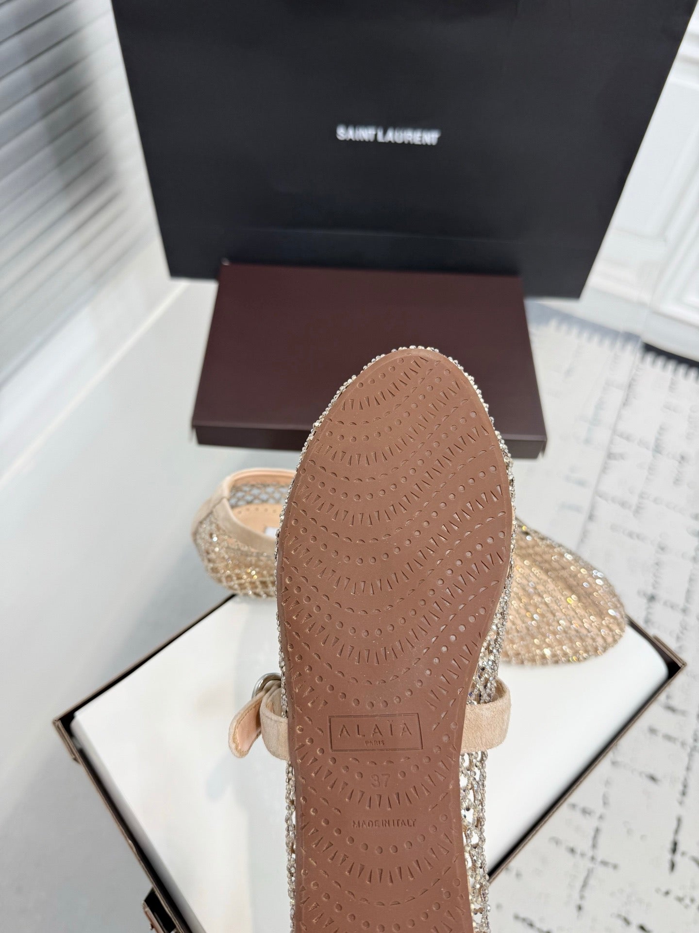 ALAIA BALLET FLATS