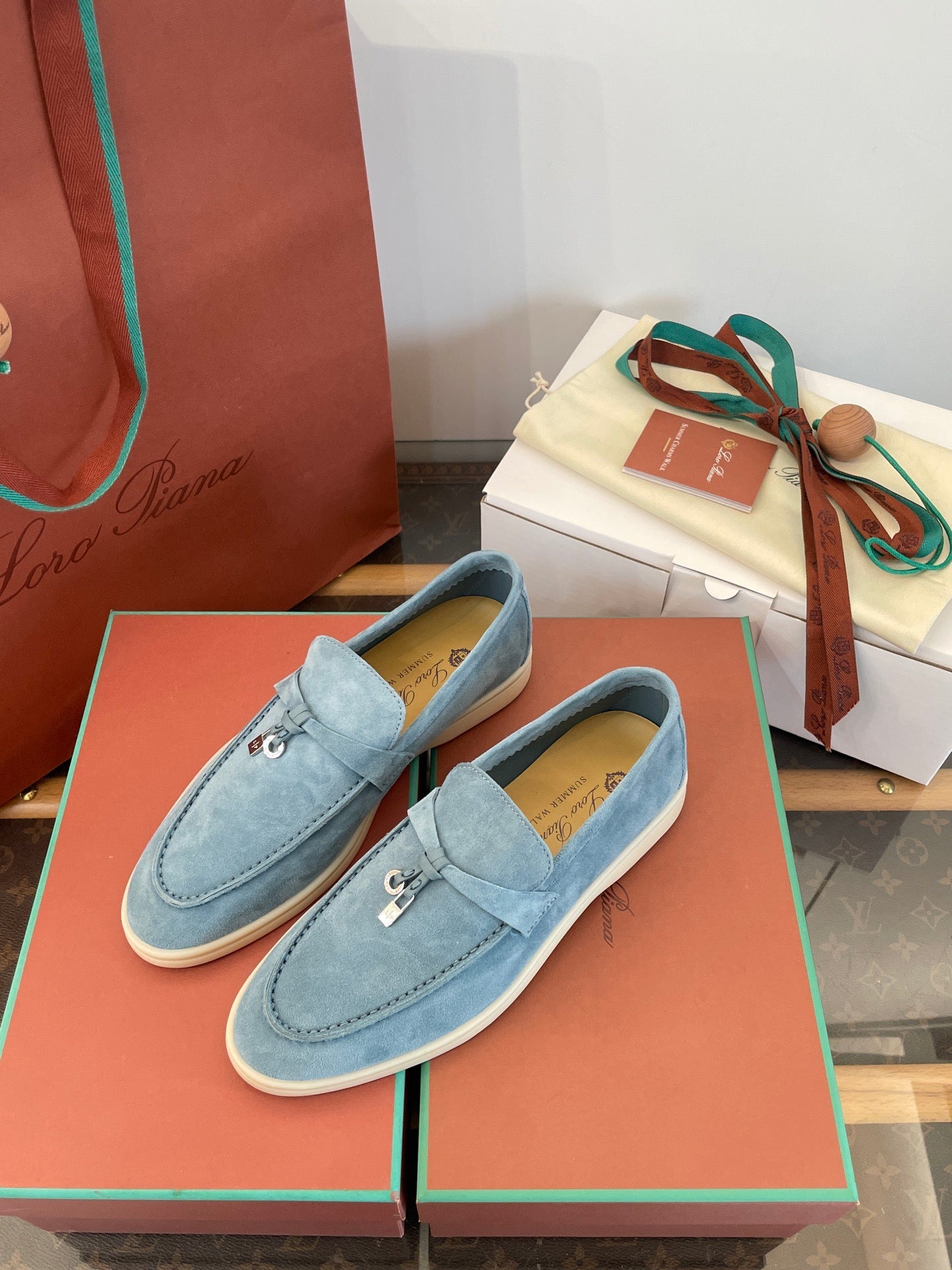 LORO P SUMMER CHARMS LOAFERS