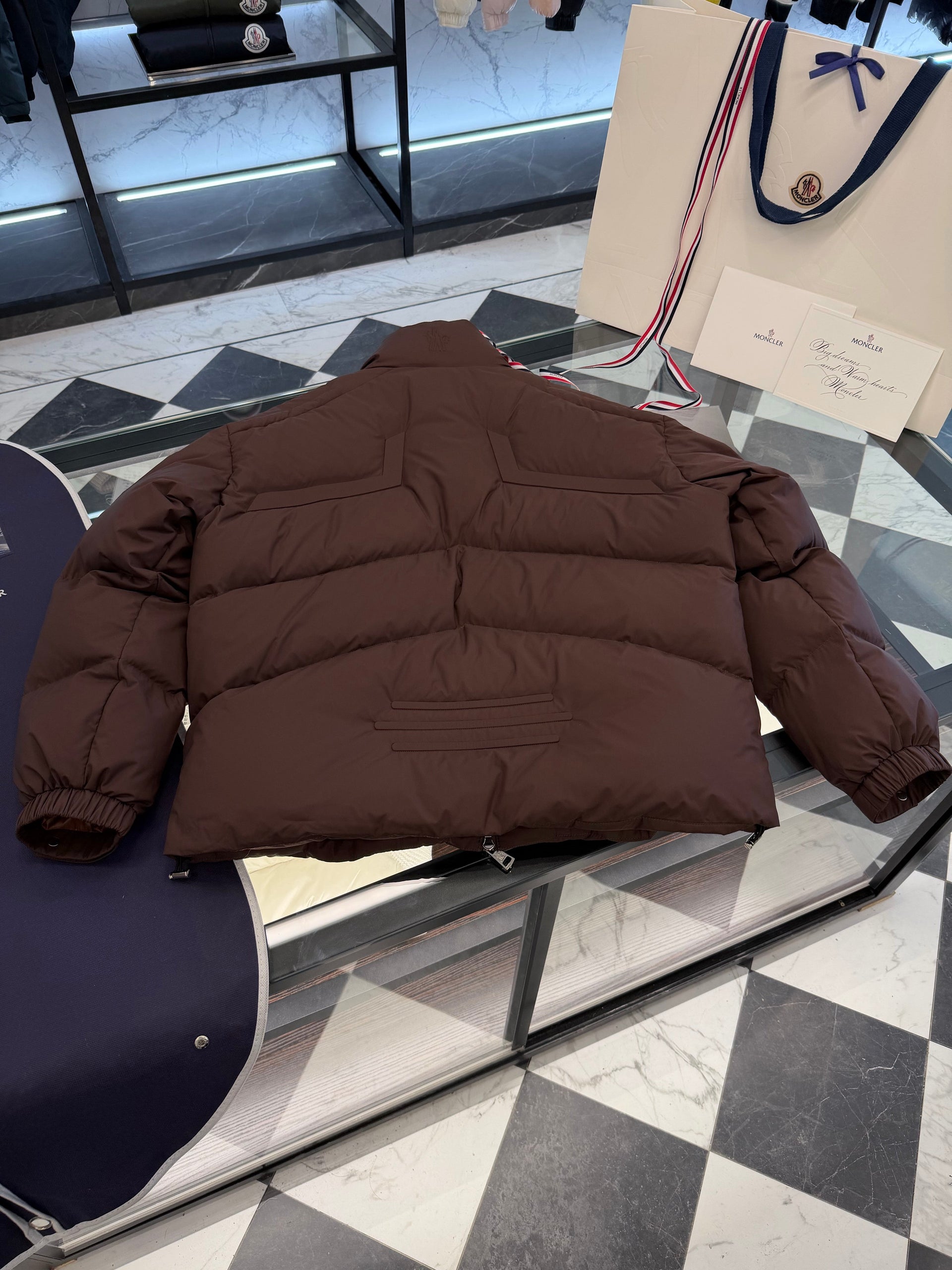 MONC MATT BLACK JACKET