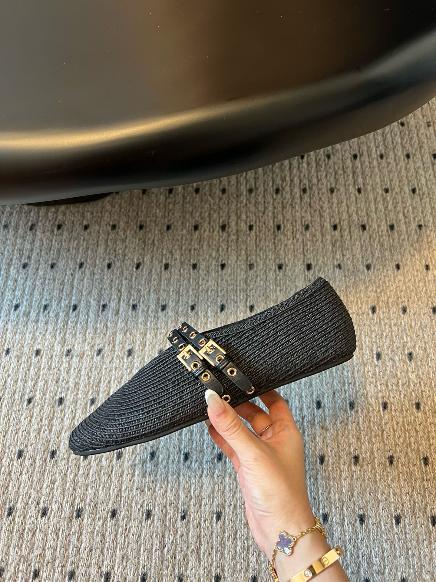 ALAIA BALLET FLATS