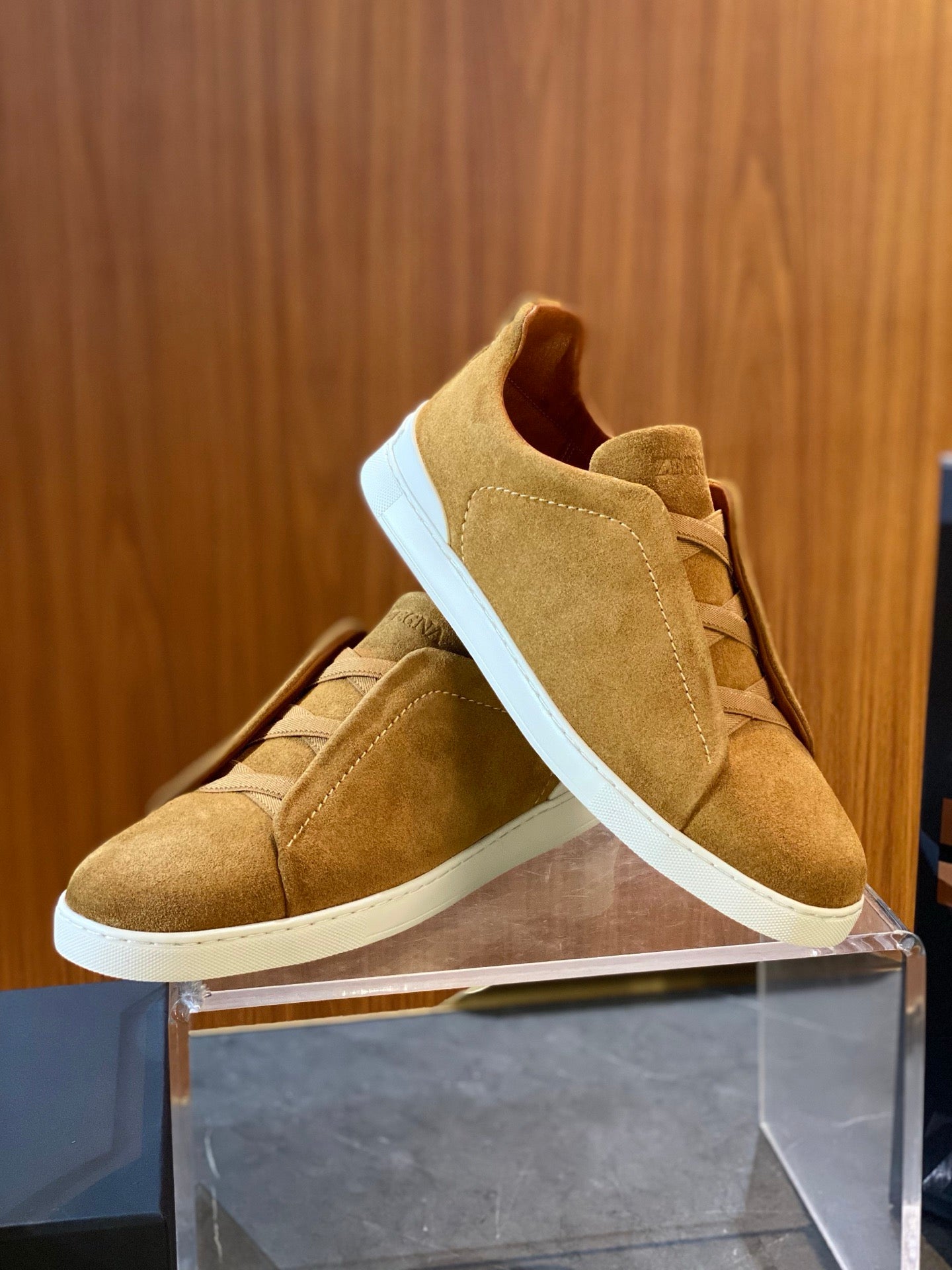ZEGN TRIPLE STITCH SNEAKER