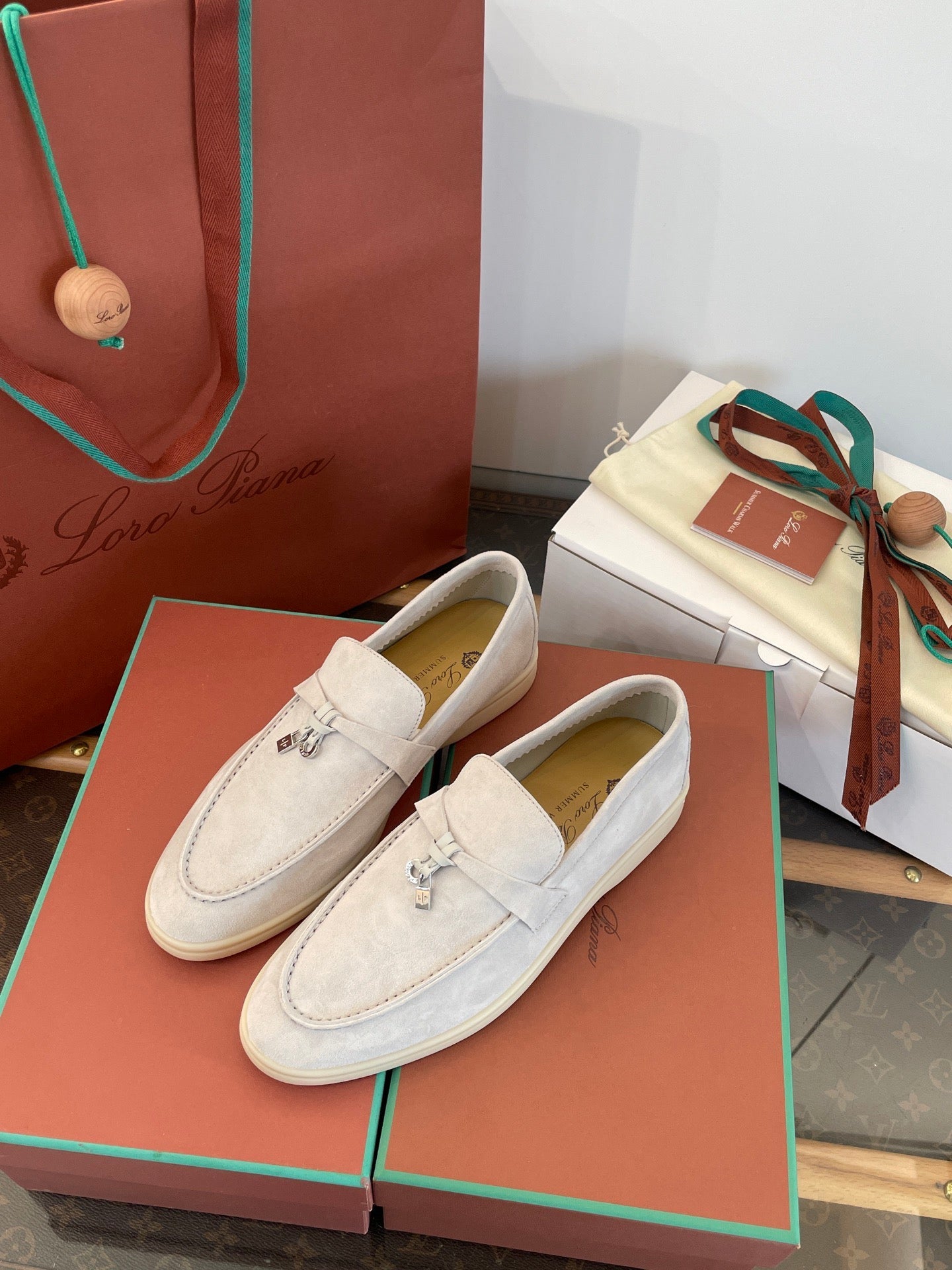 LORO P SUMMER CHARMS LOAFERS