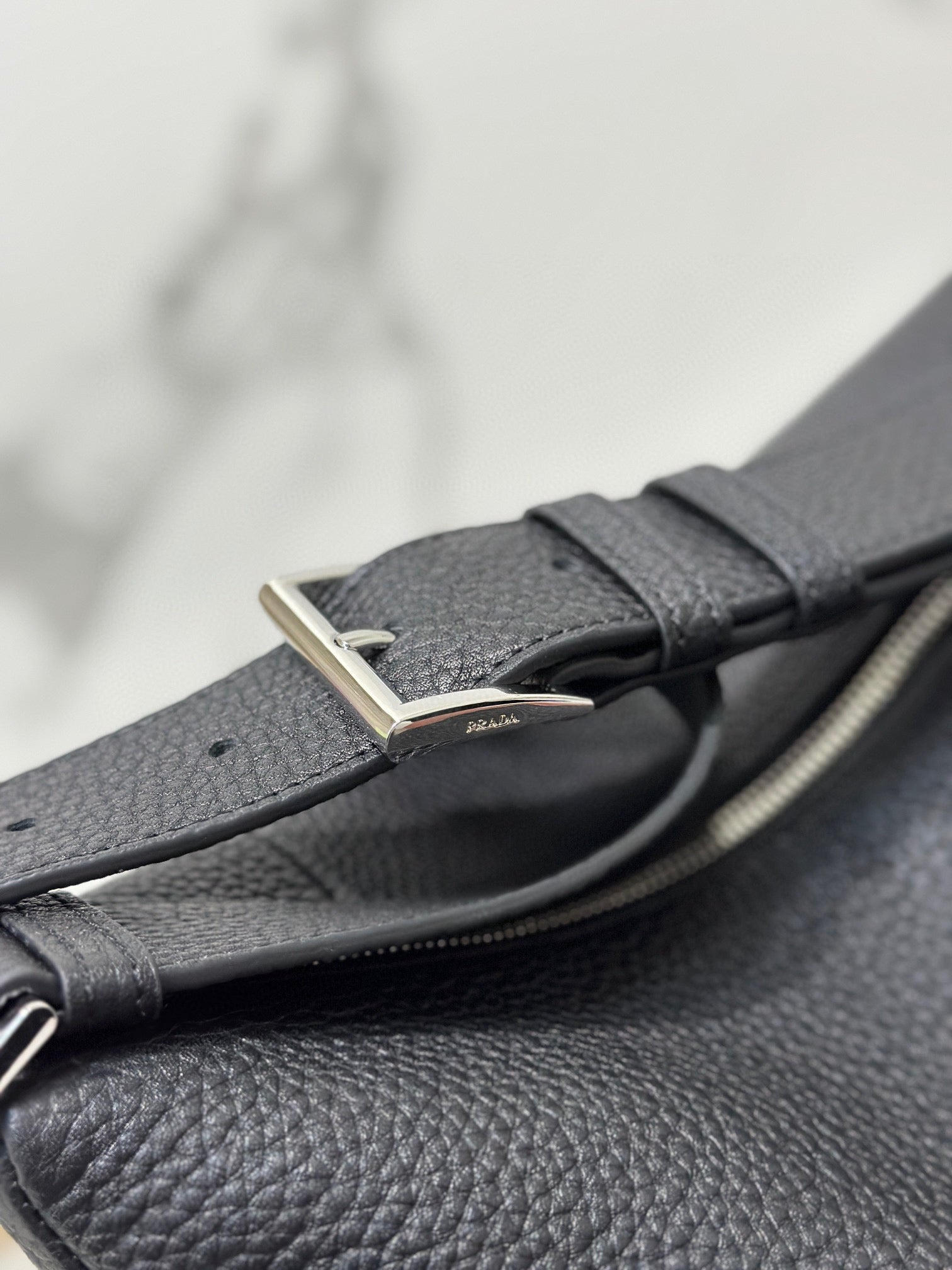PD LEATHER BAG WITH SHOULDER STRAP