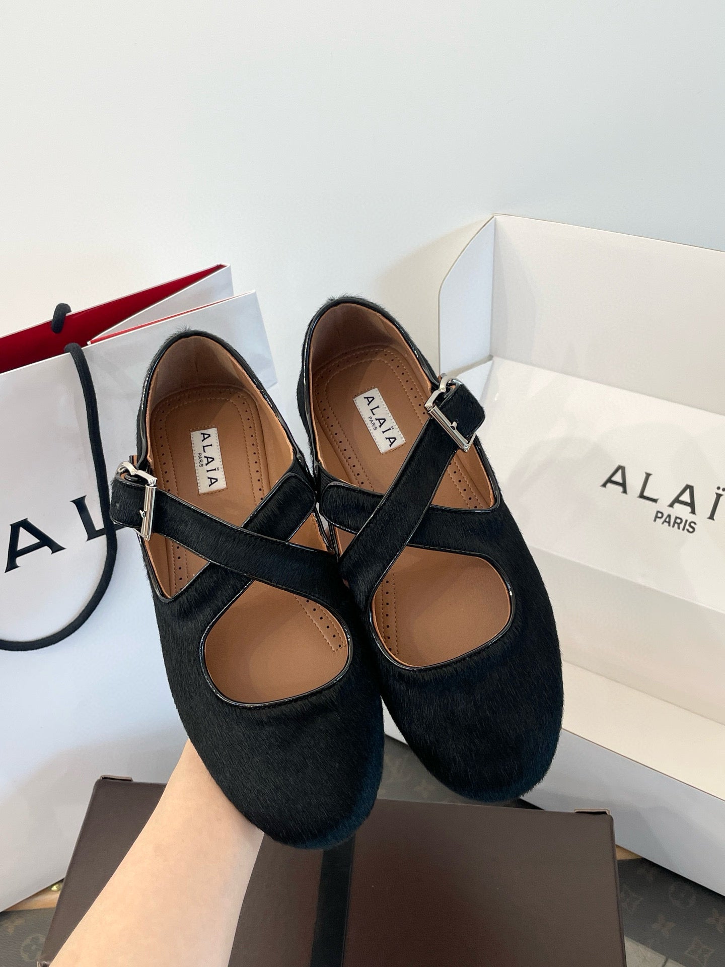 ALAIA BALLET FLATS
