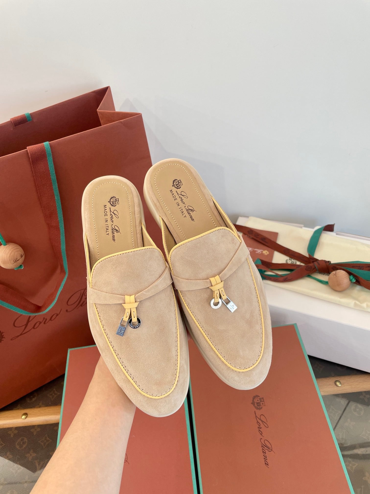 LORO P SUMMER CHARMS LOAFERS
