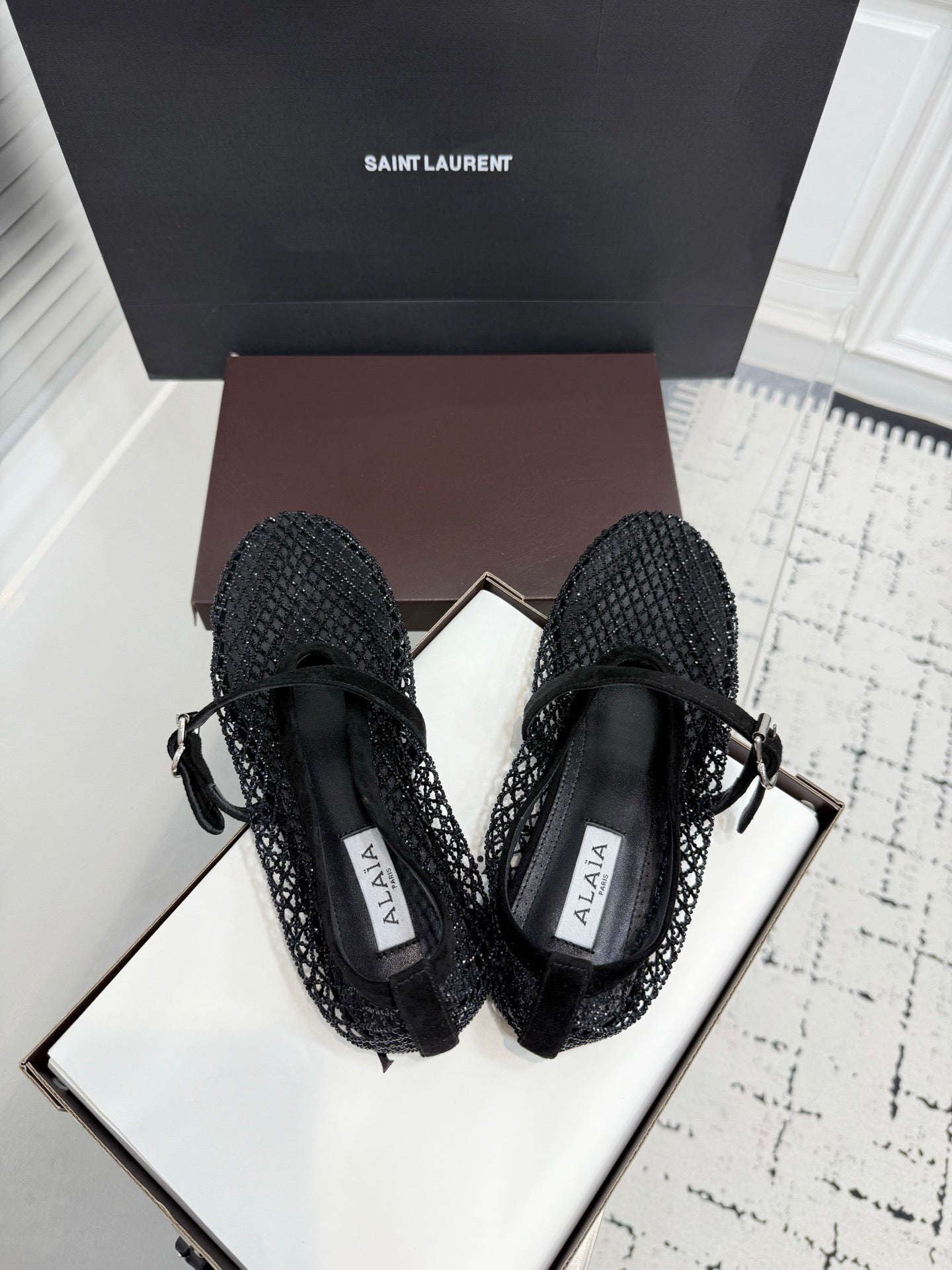 ALAIA BALLET FLATS